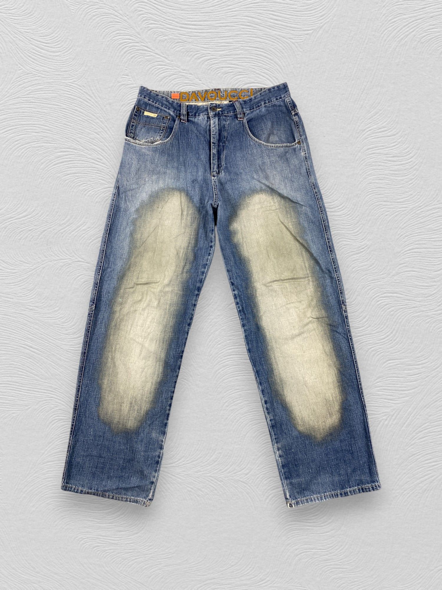 If Six Was Nine Vintage Davoucci Baggy/Balloon Jeans 36x32 Denim- JN3932 Size US 36 / EU 52 - 1 Thumbnail