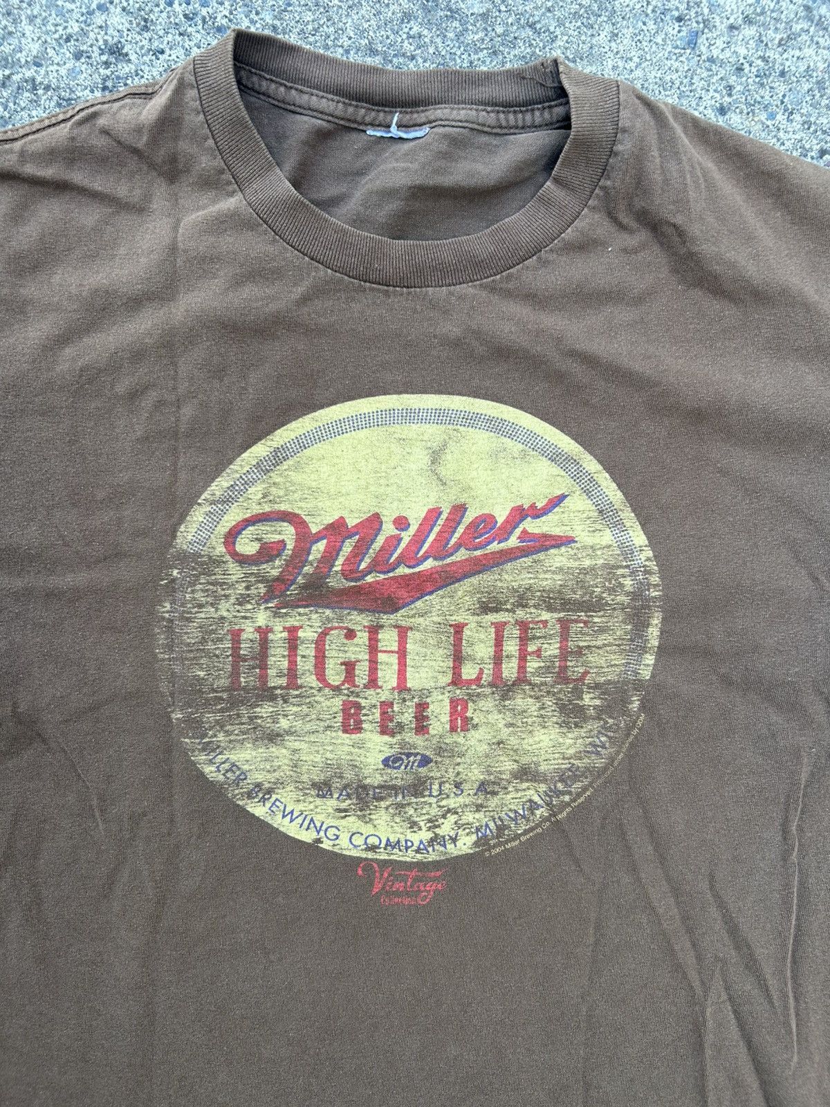 Vintage Vintage 2000s Miller High Life tee Size US L / EU 52-54 / 3 - 2 Thumbnail