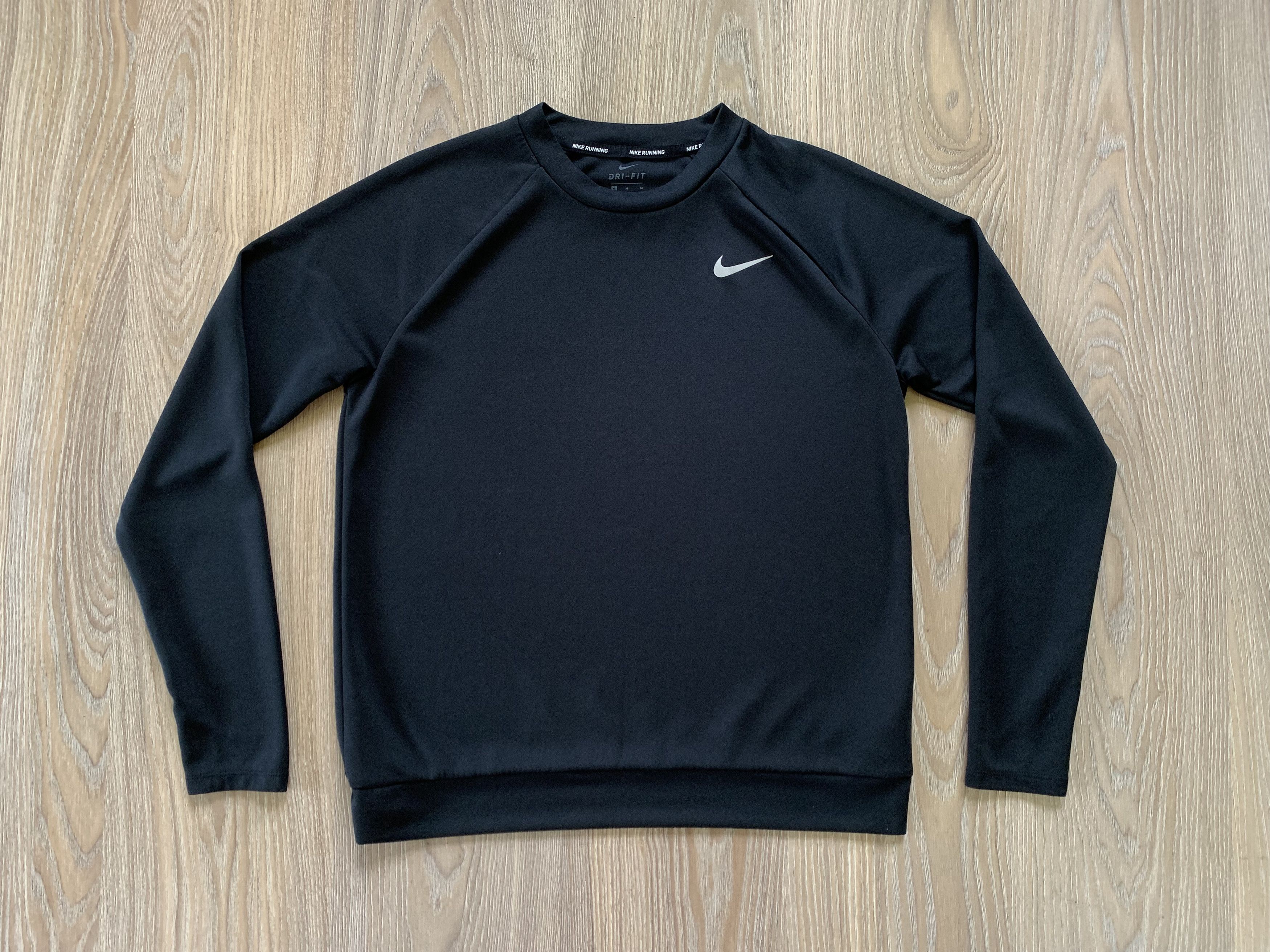 Nike Nike Running Long Sleeve Dri Fit Size US M / EU 48-50 / 2 - 2 Thumbnail