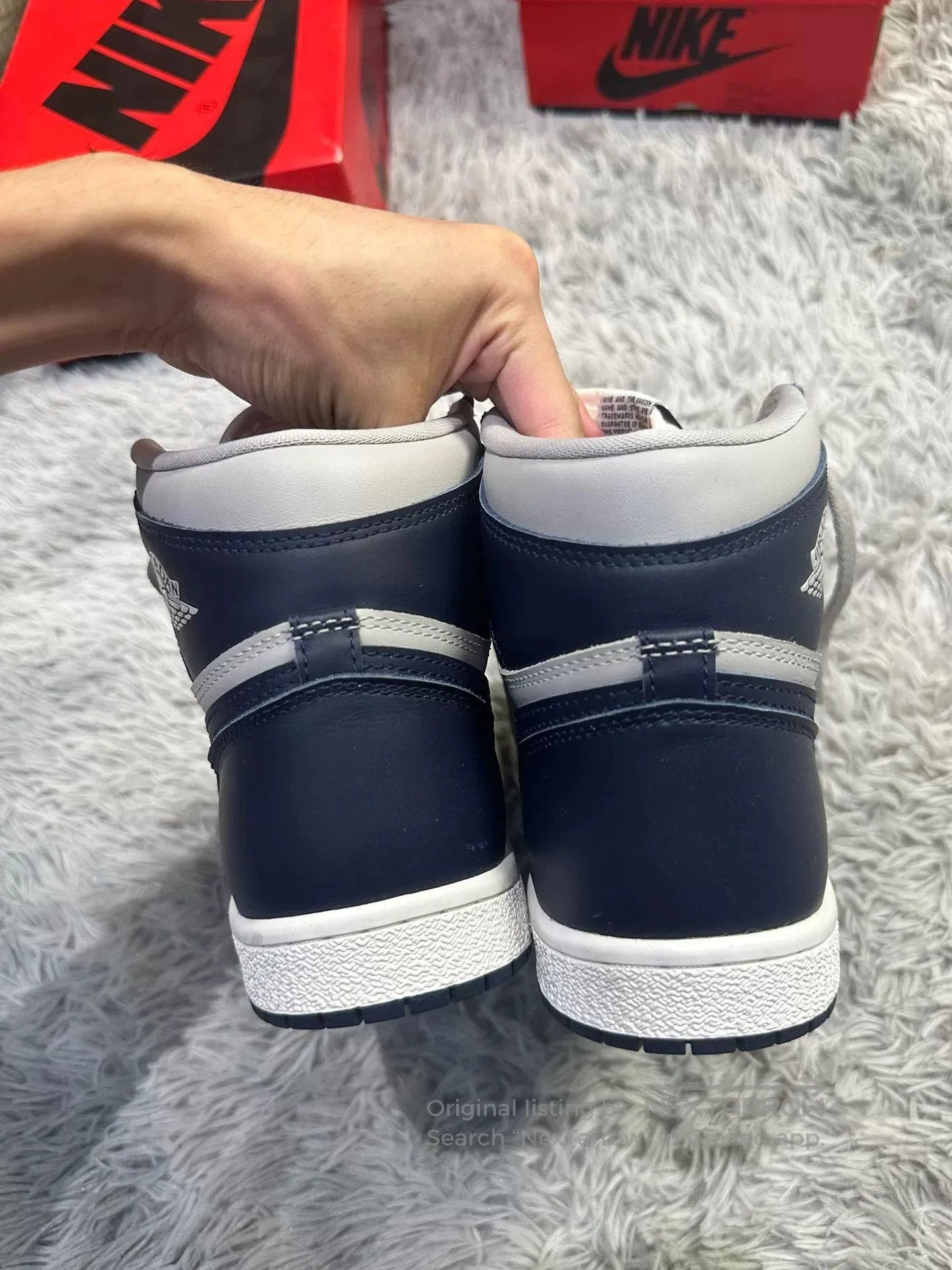 Jordan Brand Air Jordan 1 Little Georgetown. Size US 9.5 / EU 42-43 - 4 Thumbnail