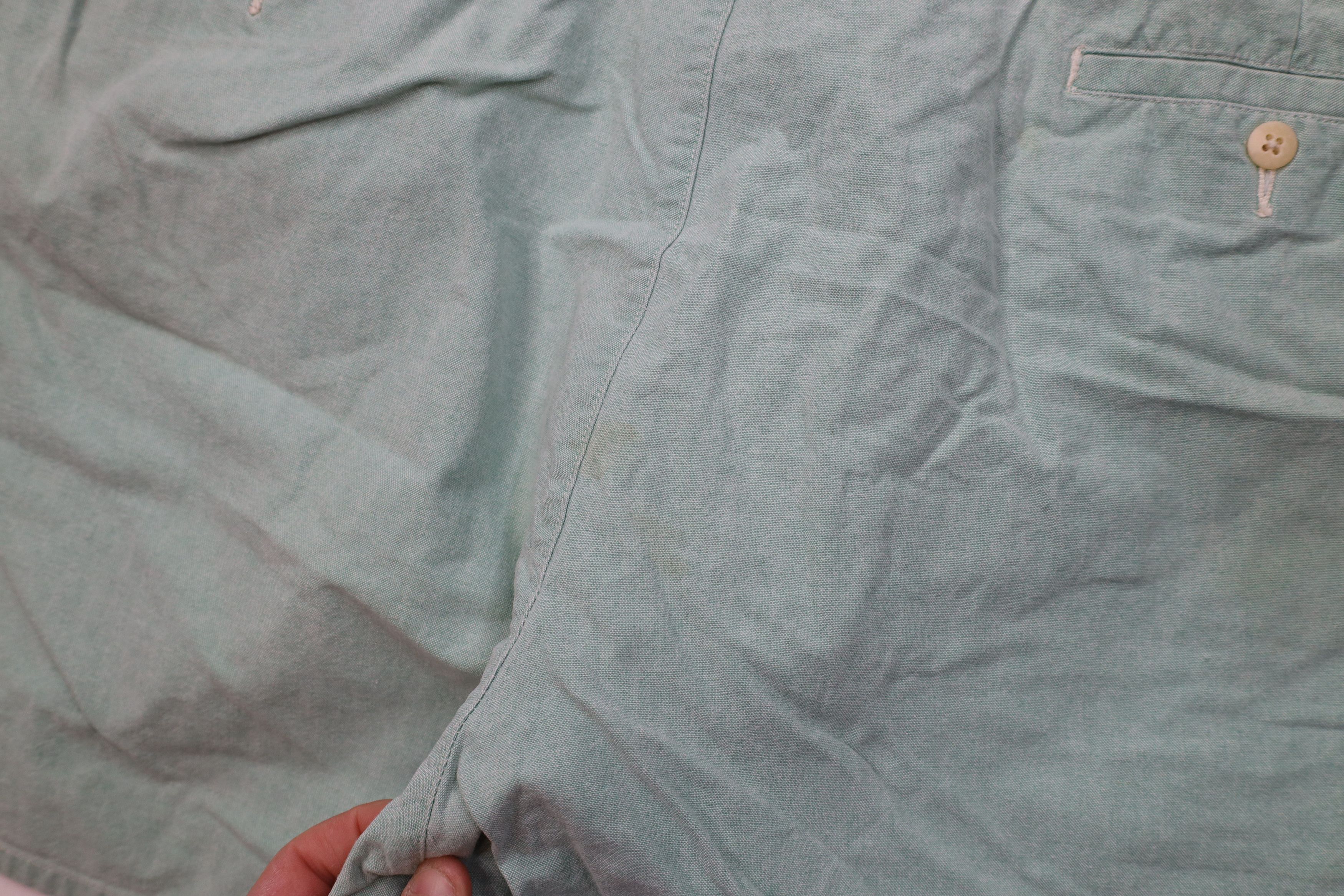 Ralph Lauren Vintage 90s Ralph Lauren Above Knee Chino Shorts Green Size US 40 / EU 56 - 11 Thumbnail