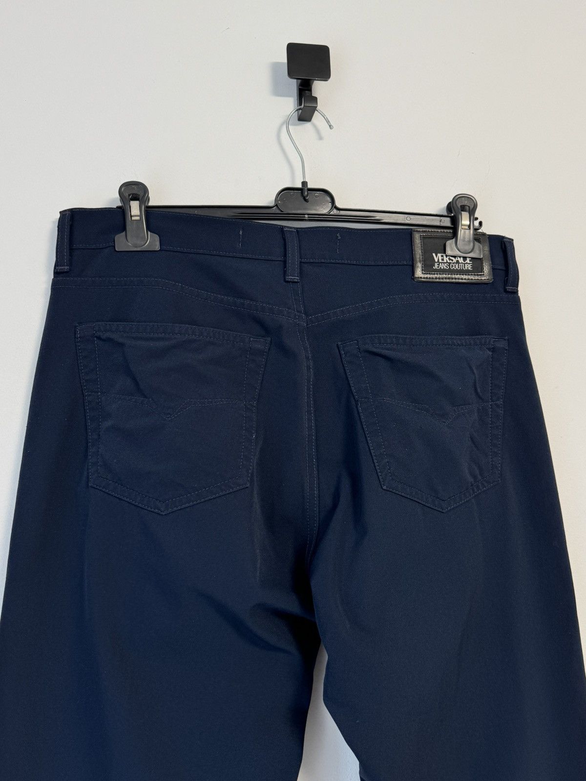 Versace Gianni Versace Dark Blue Jeans Classic Straight Luxury Pants Size US 34 / EU 50 - 12 Thumbnail