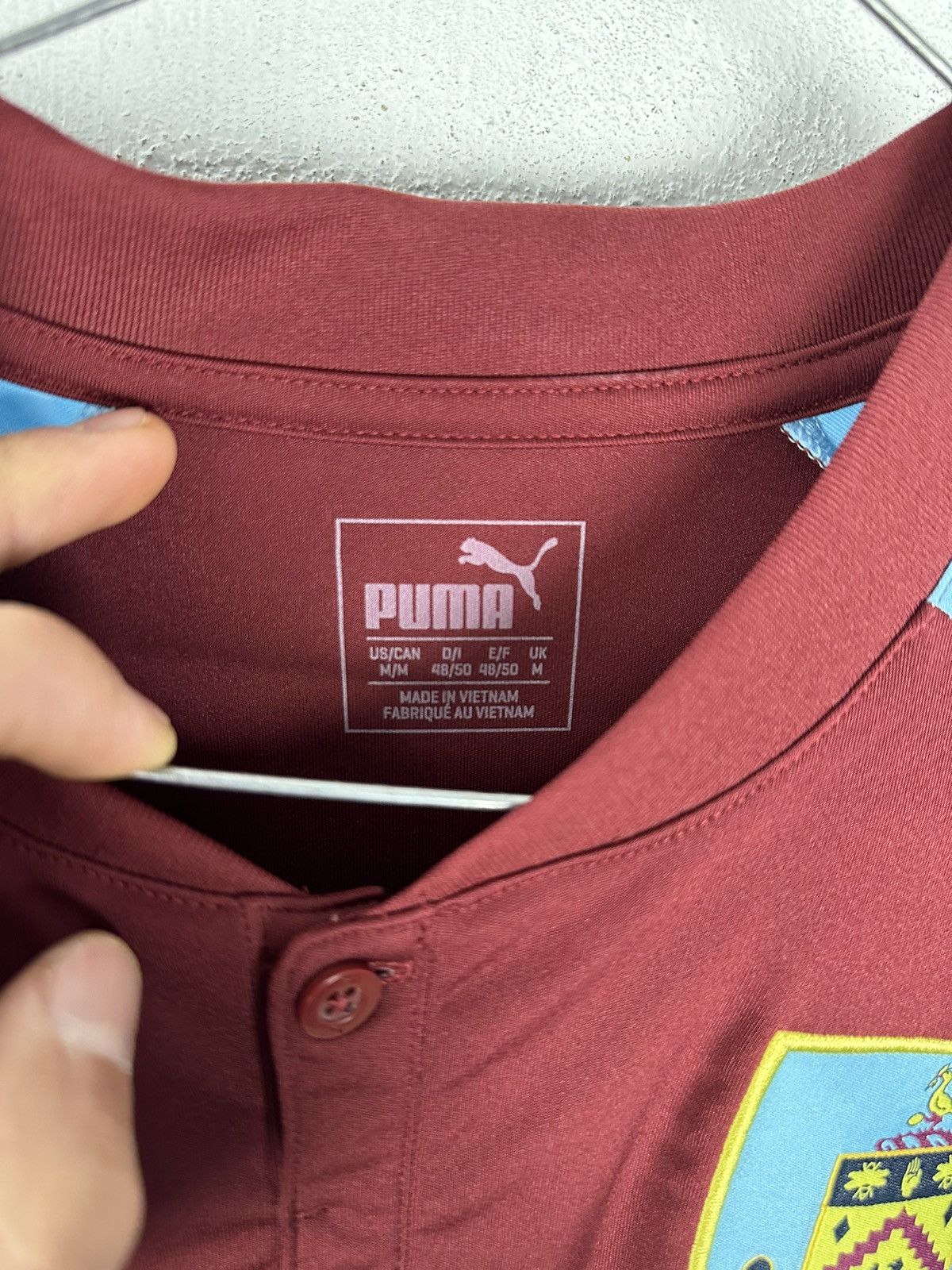 Puma Puma Burnley Football Club Home Soccer Jersey Size US M / EU 48-50 / 2 - 5 Thumbnail