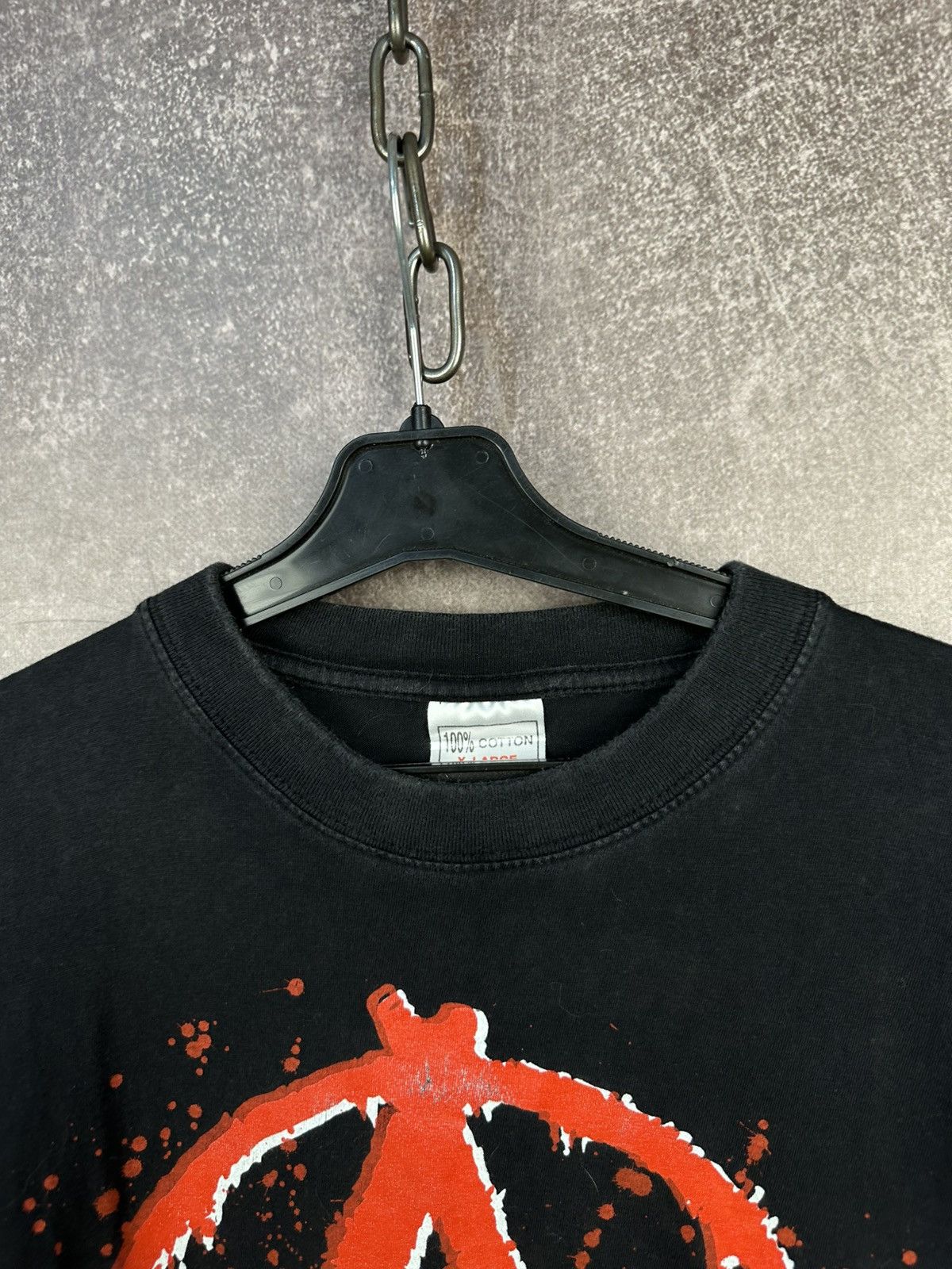 Vintage Vintage 90s Anarchy Punk’s T-Shirt Size US XL / EU 56 / 4 - 5 Thumbnail