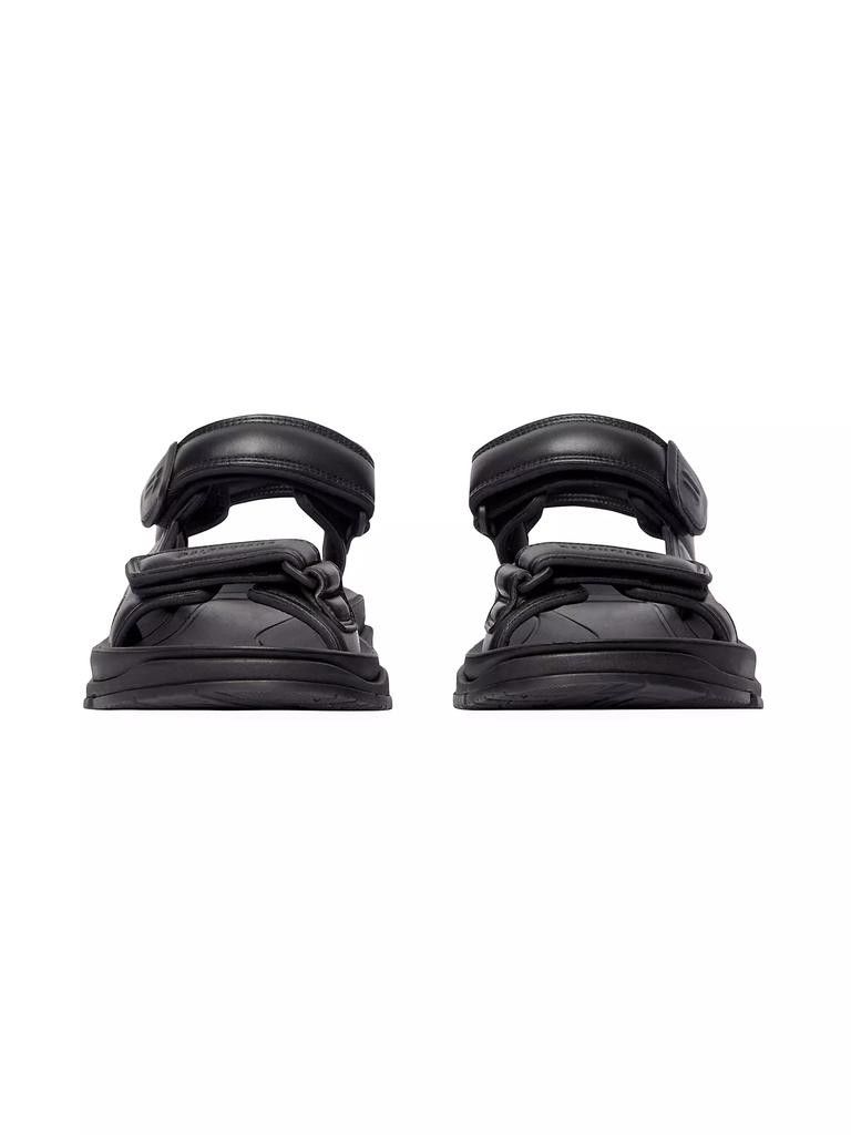 Balenciaga o1bcso1str0425 Tourist Sandals in Black Size US 9 / EU 42 - 3 Thumbnail