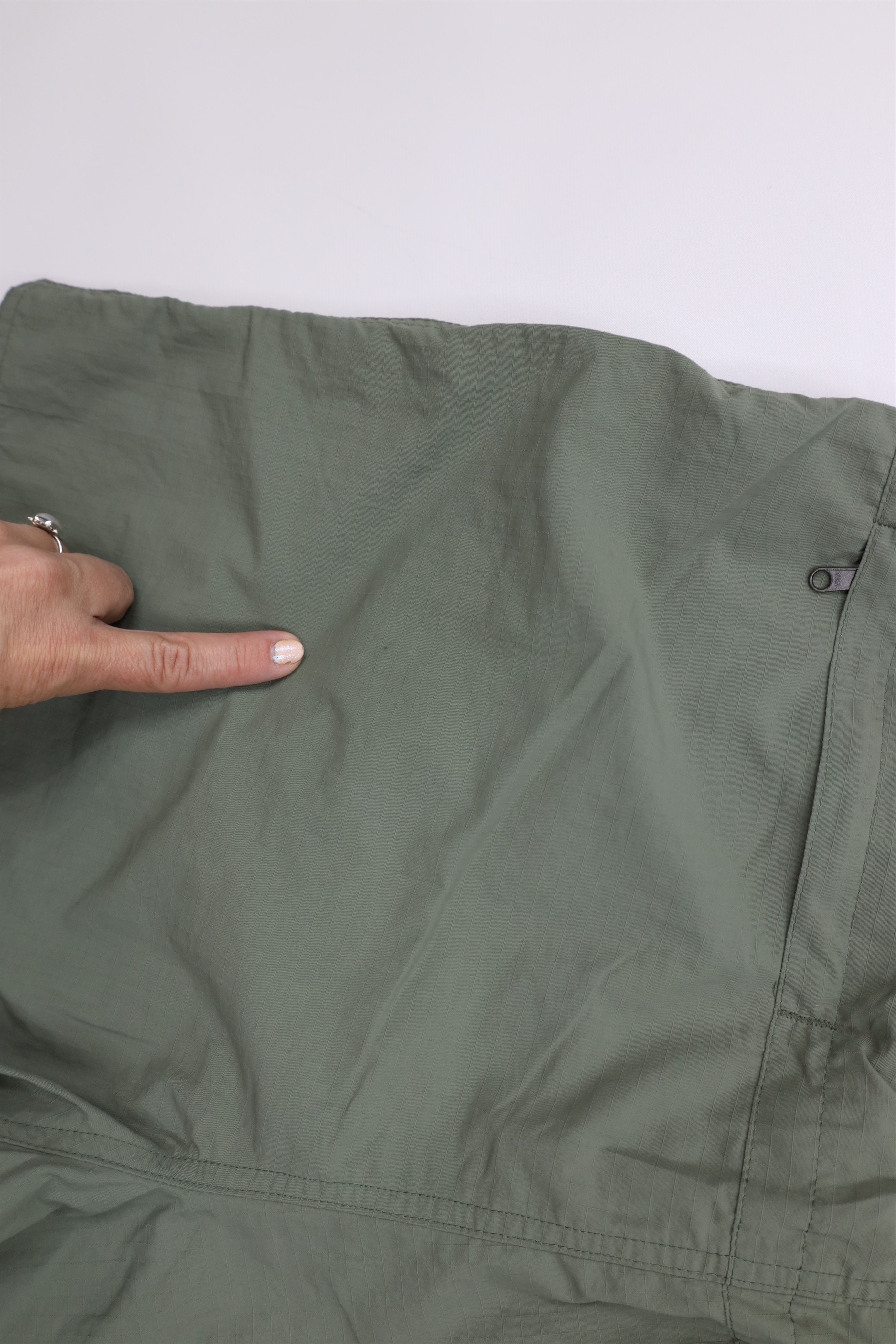Lands' End Vintage 90s Lands End Lined Above Knee Ripstop Cargo Shorts Size US 32 / EU 48 - 14 Thumbnail