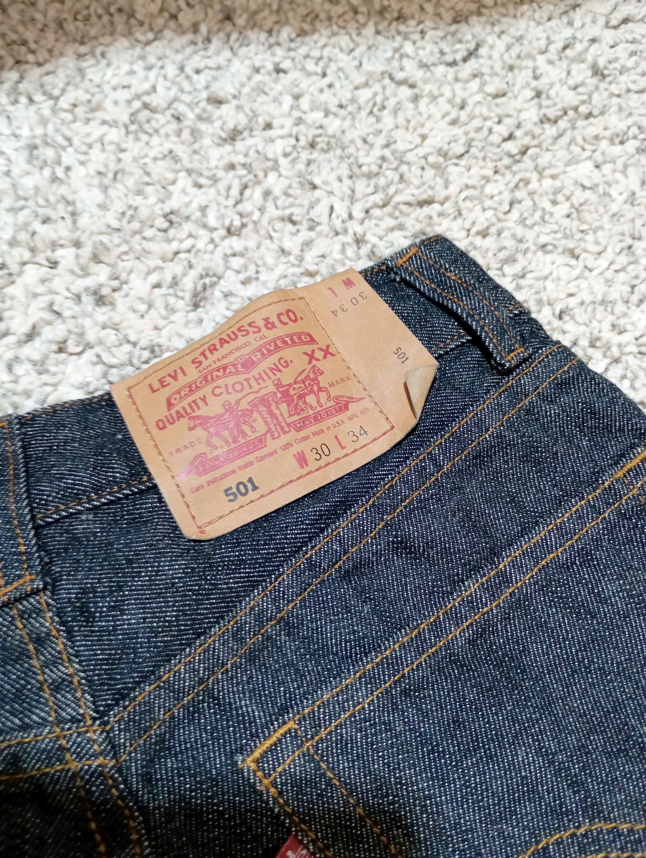 Levi's Levi's 501 Vintage Made in USA Denim Pants Size US 30 / EU 46 - 4 Thumbnail