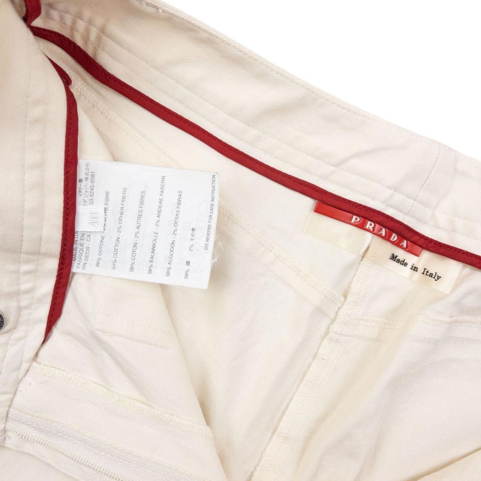 Vintage 2000s Prada Sport Trousers Size W28