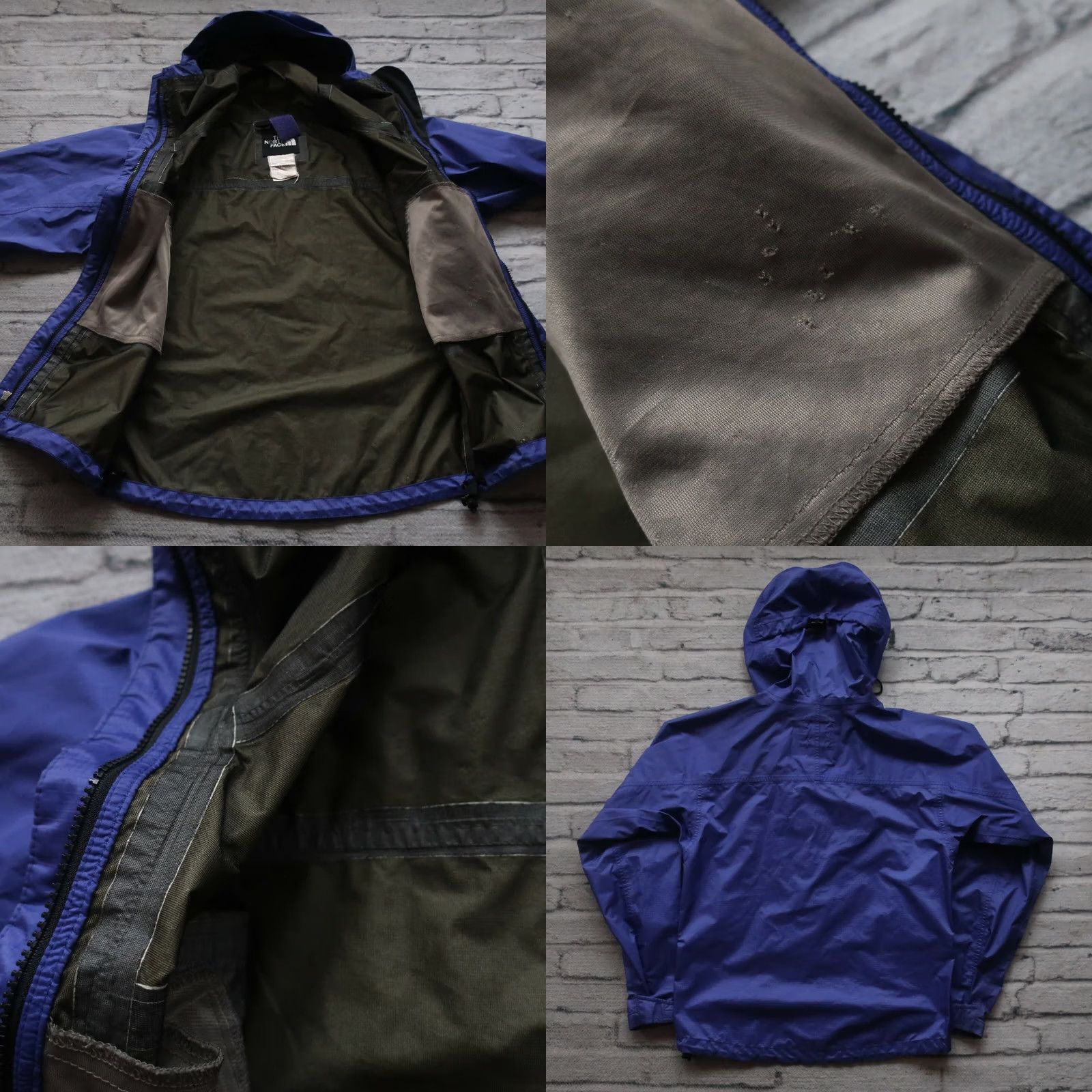 The North Face Vintage North Face Goretex Mountain Parka Jacket XS Mens Aztec Blue Size US XL / EU 56 / 4 - 8 Thumbnail