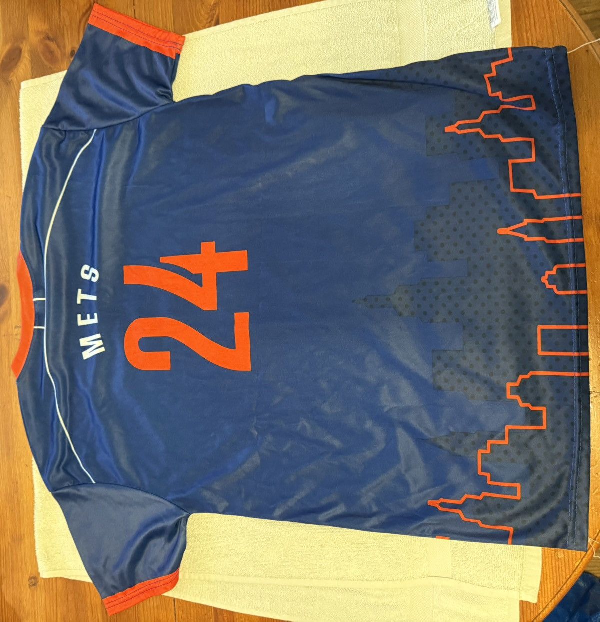 MLB 2024 New York Mets Soccer Jersey Size US L / EU 52-54 / 3 - 3 Thumbnail