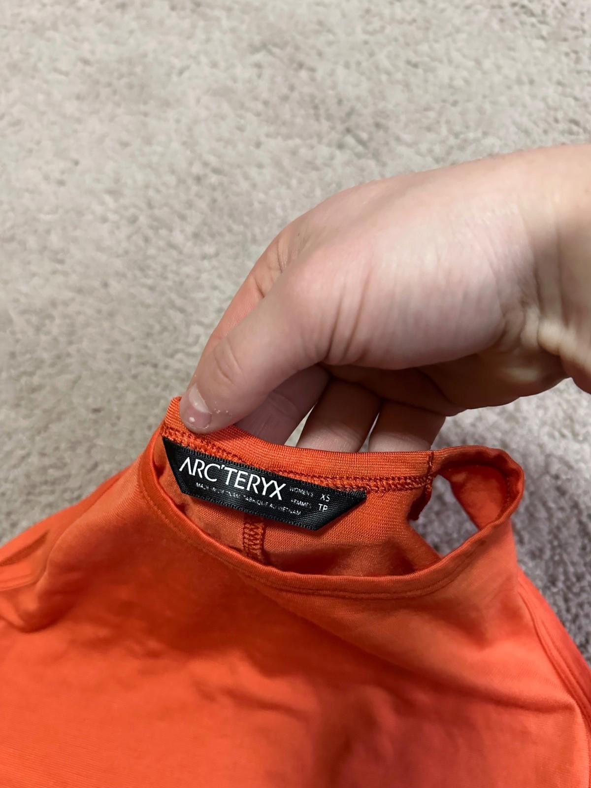 Arc'teryx Arcteryx Women’s Sleeveless Orange Yoga Gym Workout Tank Top Size XS / US 0-2 / IT 36-38 - 5 Thumbnail