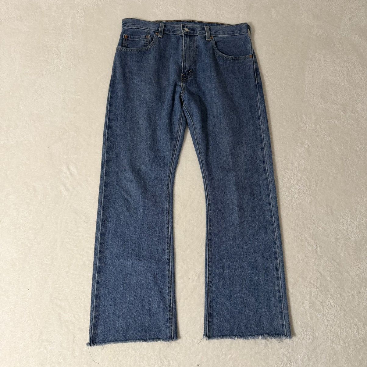 Levi's Levi’s 517 Bootcut Blue Jeans Size US 33 - 1 Thumbnail
