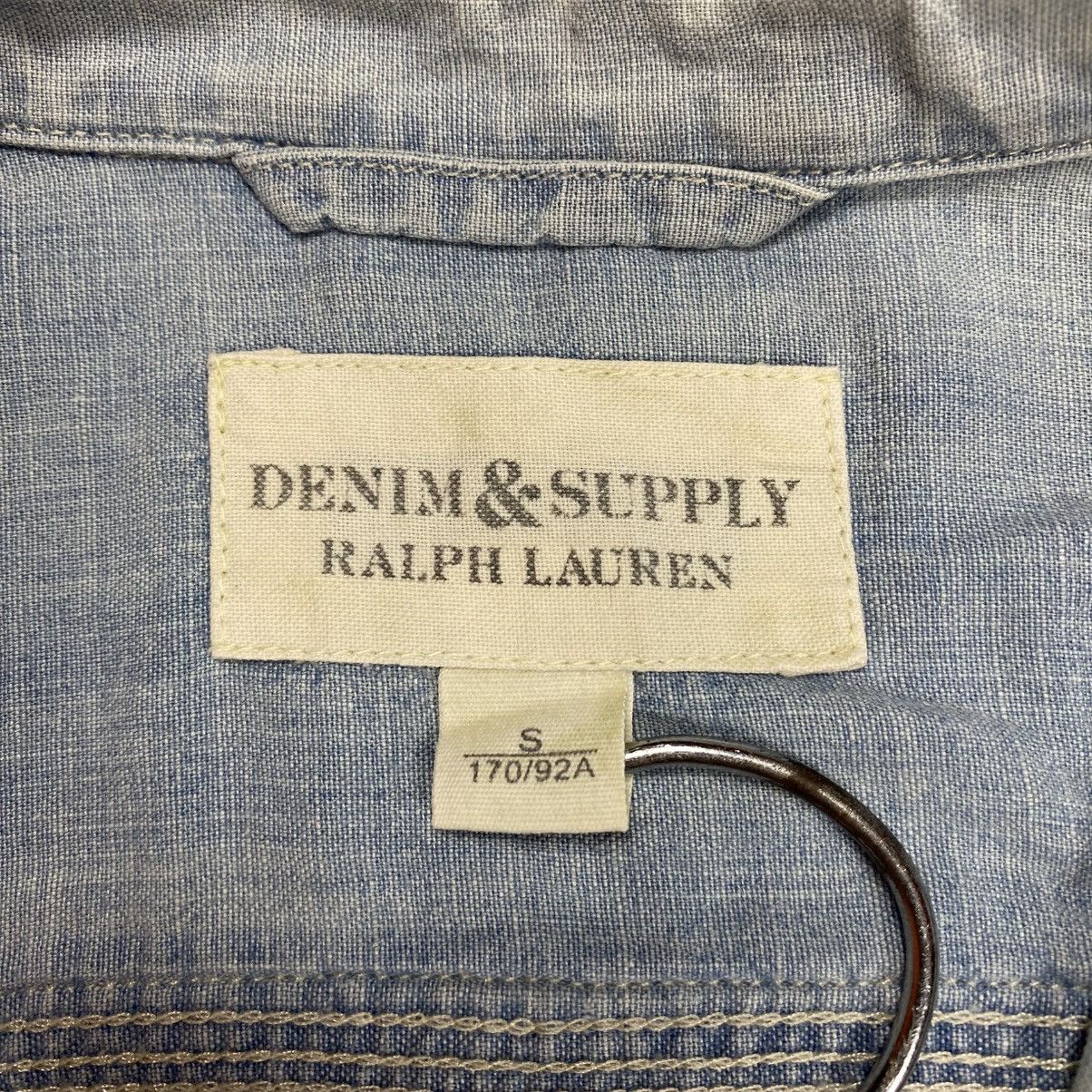 Denim & Supply Ralph Lauren Denim&Supply Ralph Lauren American Flag Washed Denim Shirts Size US M / EU 48-50 / 2 - 7 Thumbnail