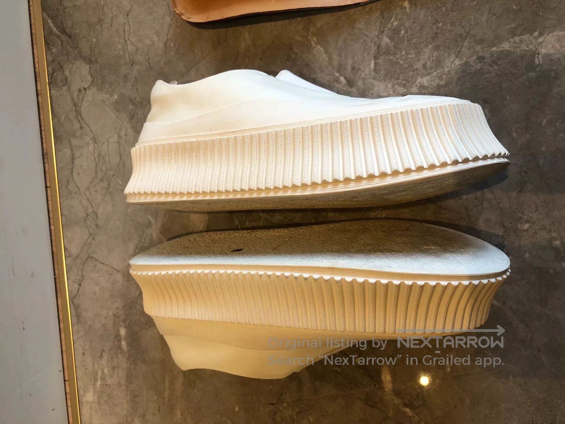 Jil Sander Jil Sander White Leather Slip. Size US 5 / IT 35 - 5 Thumbnail