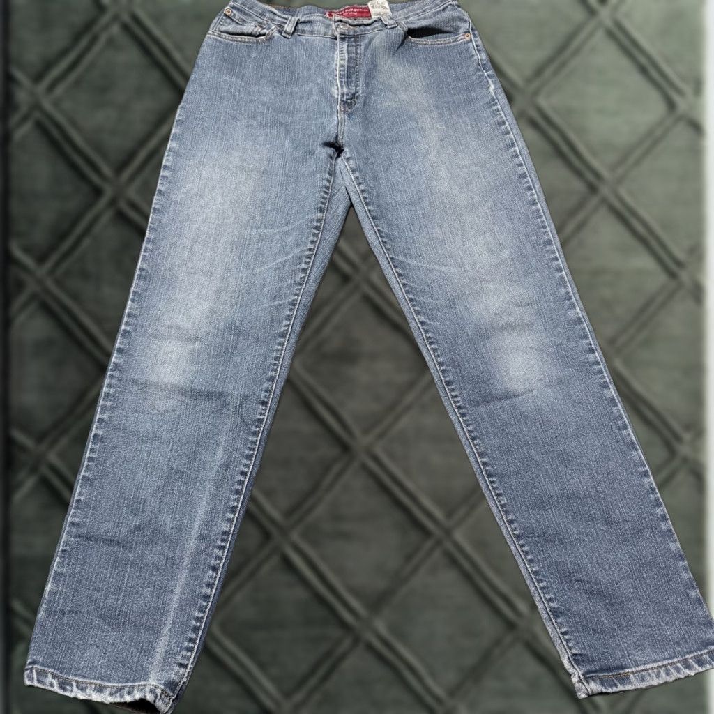 Levi's Levi’s Jeans Women Blue 5-Pocket High Rise Slim Stretch - 12M Regular XS? Size 34" / US 12 / IT 48 - 1 Thumbnail