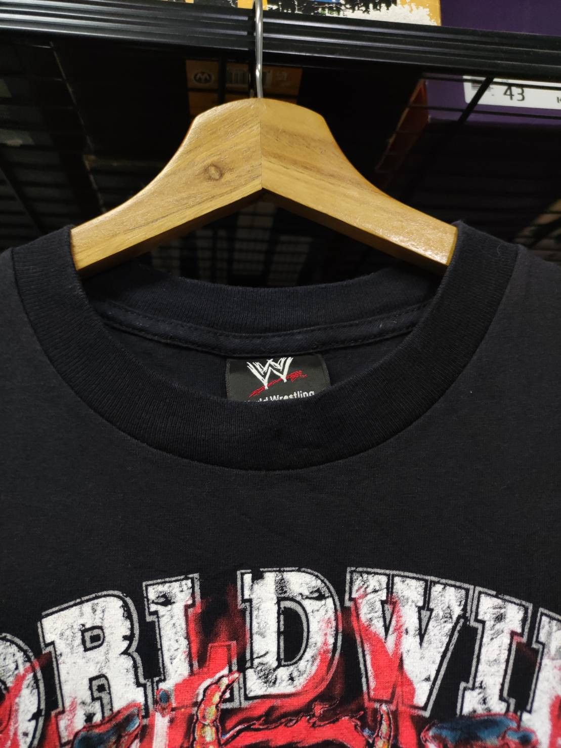 WWE Vtg 00's Undertaker " Big Evil Pain " World Tour USA T-Shirt Size US L / EU 52-54 / 3 - 5 Thumbnail