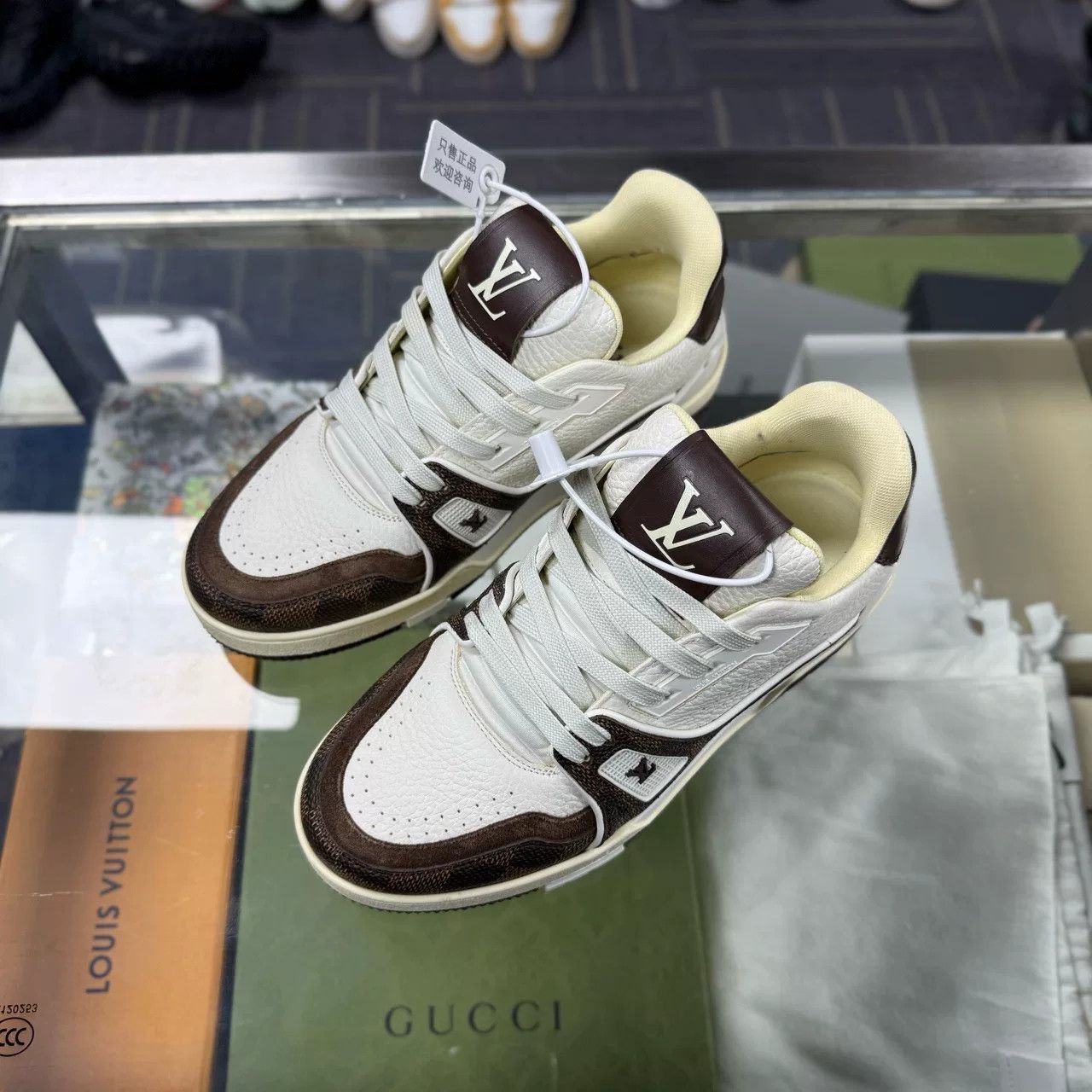 Louis Vuitton LV TRAINER Size US 4 / IT 34 - 1 Thumbnail