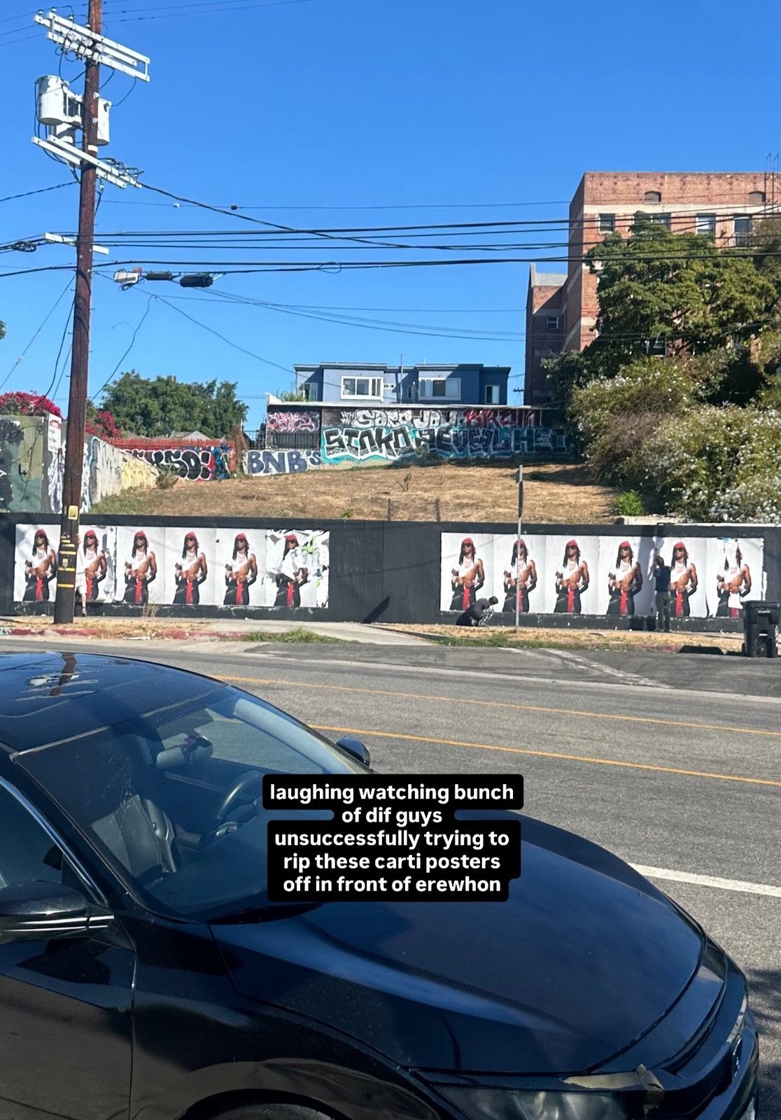 Supreme PLAYBOI CARTI SUPREME (6ft x 4.5ft) POSTER Size 46 - 8 Thumbnail