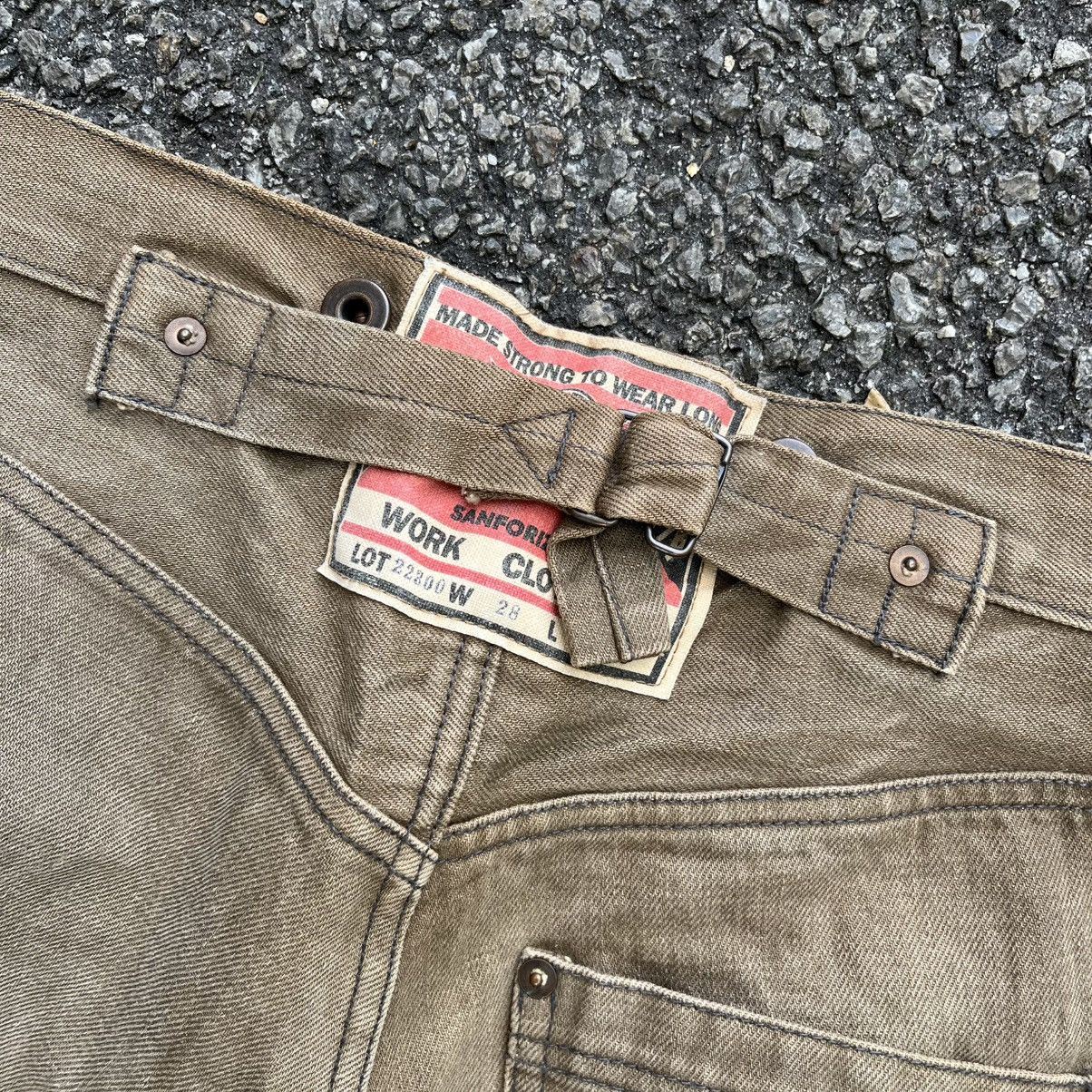 Cushman 1980s 70s Cushman Lot 22300 Vintage Workwear Pant Union Made Size US 28 / EU 44 - 11 Thumbnail