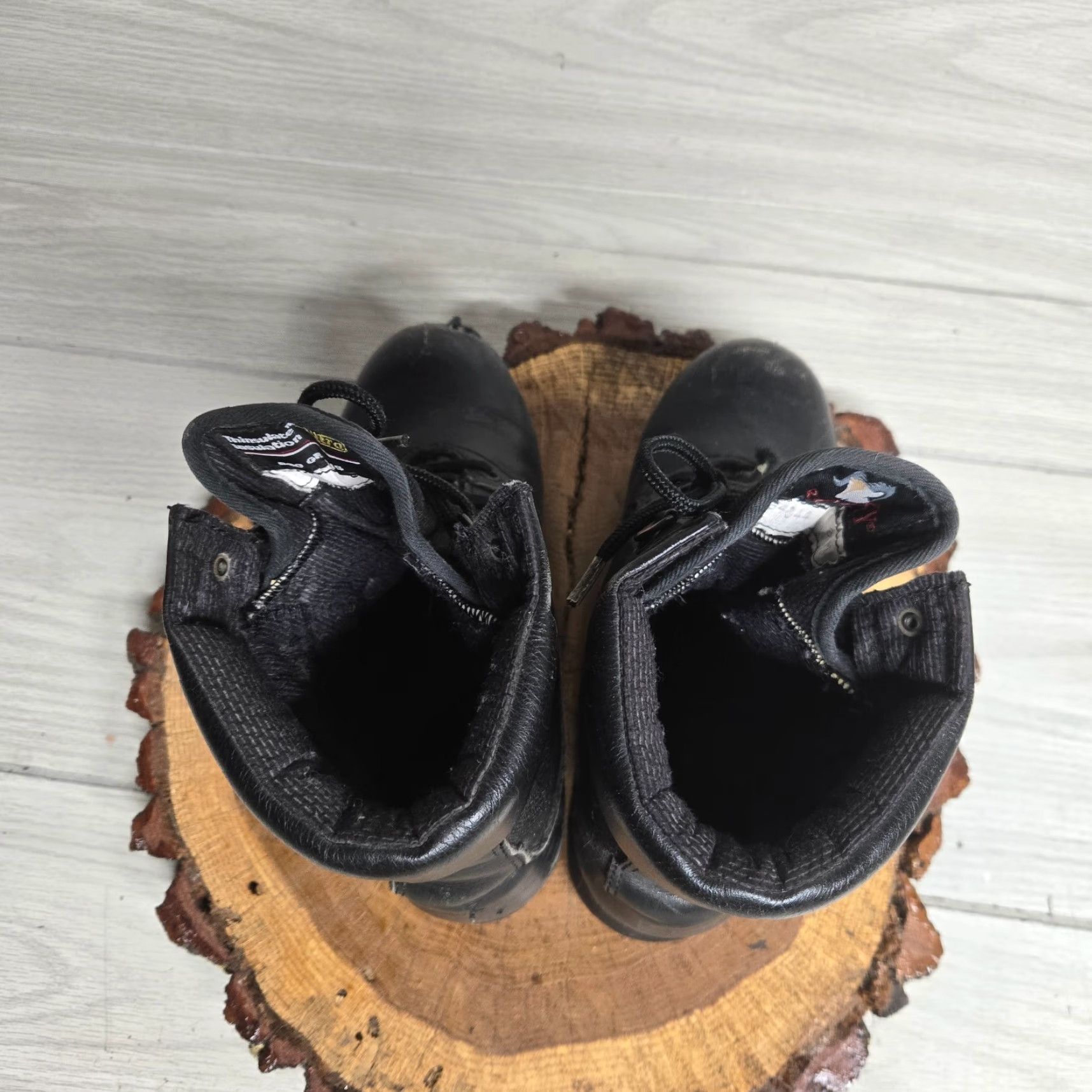 Vintage Rocky Black Insulated Hiking Boot Adult Women's Size 8M - Ankle, Round Toe, Lace Up, Outdoor Size US 8 / IT 38 - 5 Thumbnail