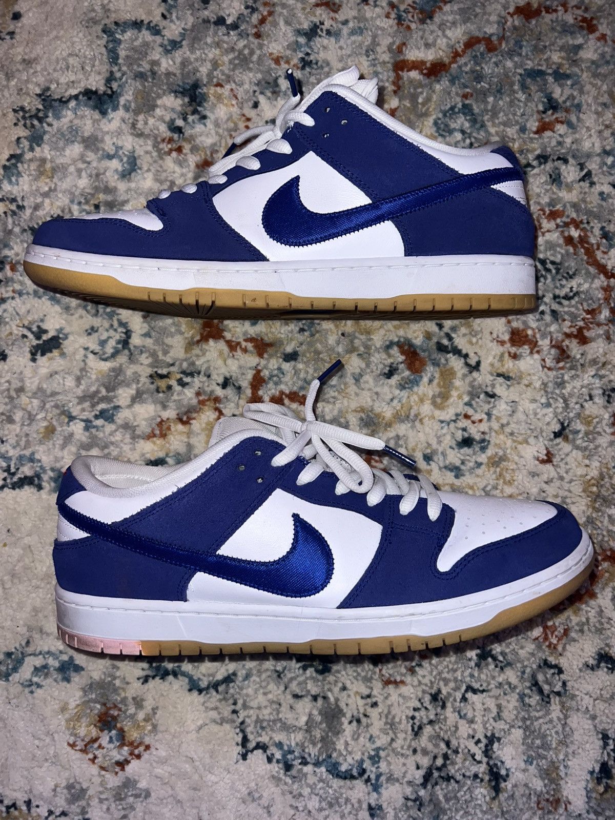 Nike Nike SB Dunk Low Los Angeles Dodgers Size US 13 / EU 46 - 2 Thumbnail