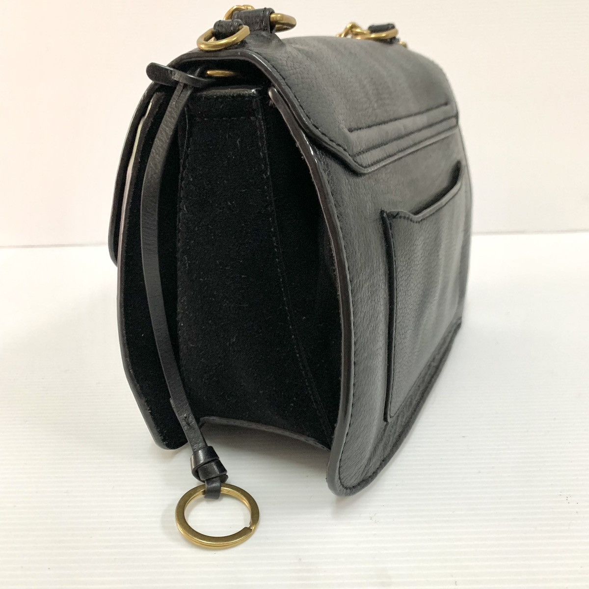 Chloe Chole Leather Black Shoulder Chain Bag Size ONE SIZE - 4 Thumbnail