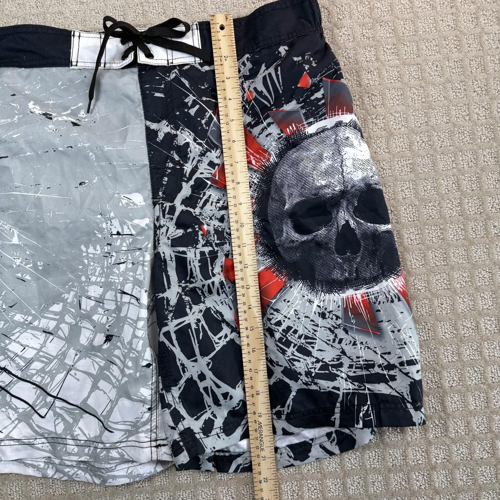 Other MMA Elite Skull Board Shorts Y2K Fight Swim 34 Large Size US 34 / EU 50 - 5 Thumbnail