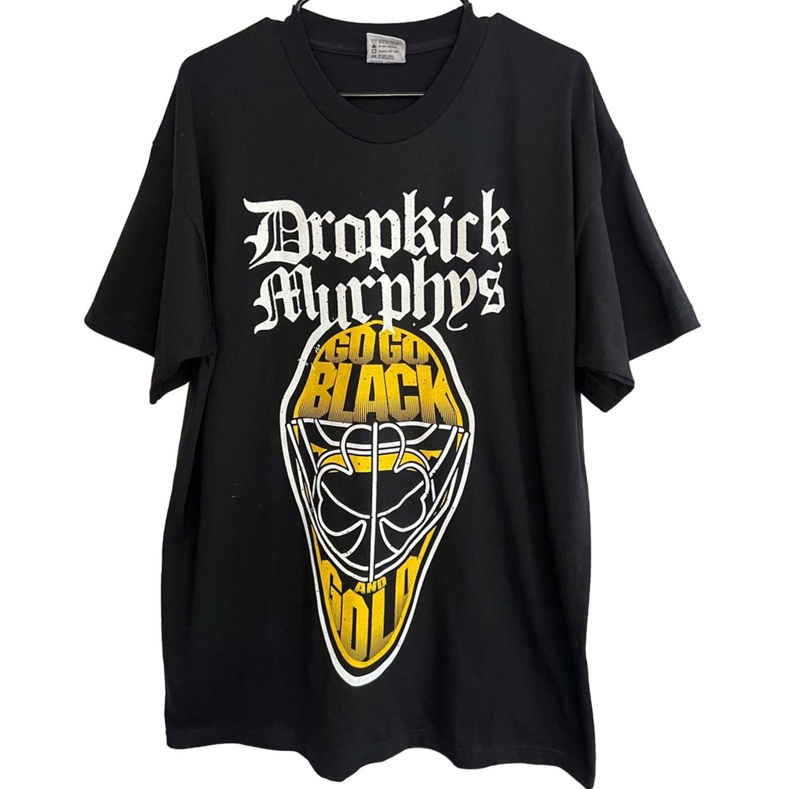 Vintage Vintage 90s Dropkick Murphys Bruins Shirt Band Tee USA MADE Size US XL / EU 56 / 4 - 1 Thumbnail