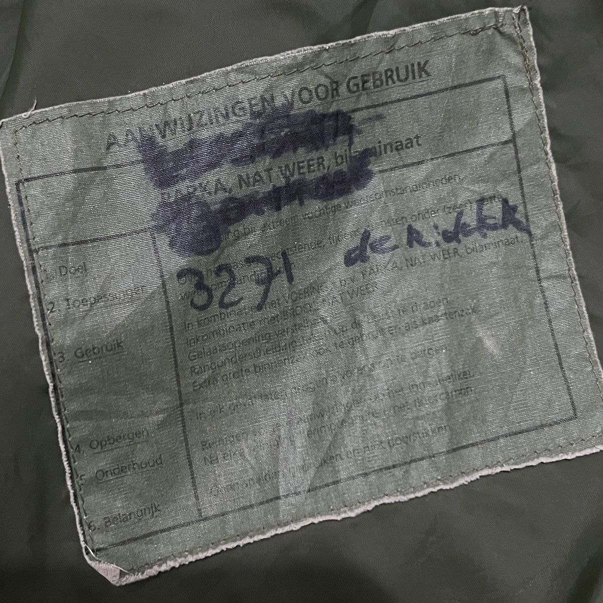 Other Dutch army parka jacket combat Size US L / EU 52-54 / 3 - 12 Thumbnail