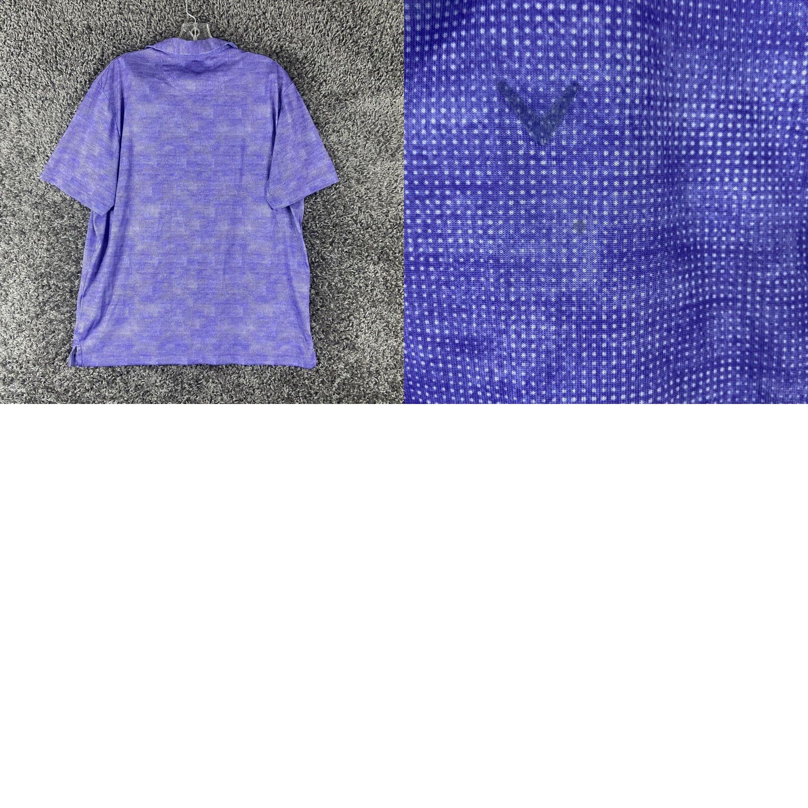 Callaway Callaway Polo Men M Opti Dri Purple Polo Shirt Mens Size US M / EU 48-50 / 2 - 8 Thumbnail