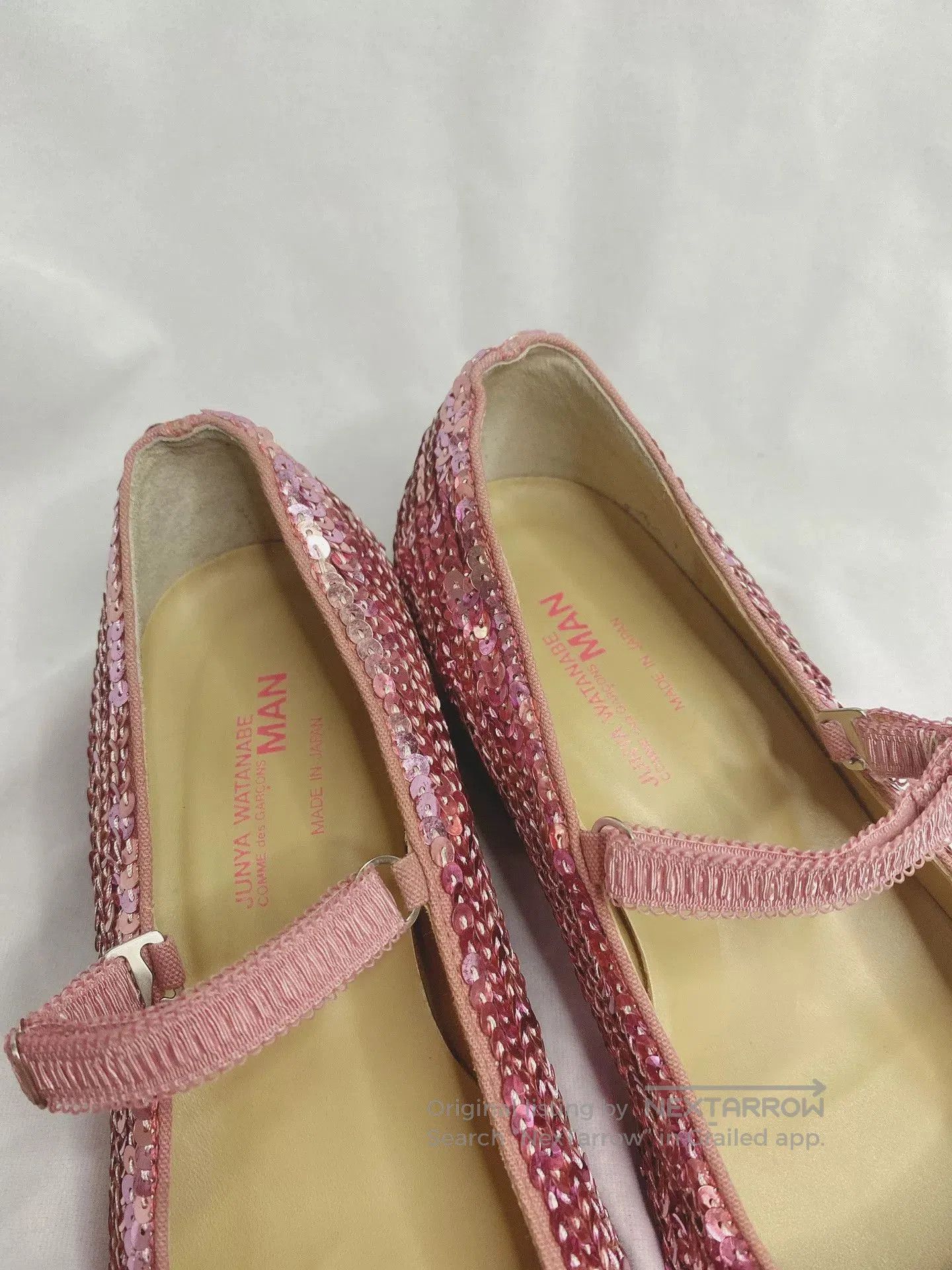 Junya Watanabe Junya Watanabe Pink Sequin Mary Jane S. Size US 5 / IT 35 - 5 Thumbnail