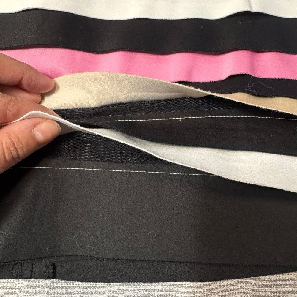 White House Black Market White House Black Market Striped Tiered Cotton Skirt Size 6 Size 28" / US 6 / IT 42 - 5 Thumbnail