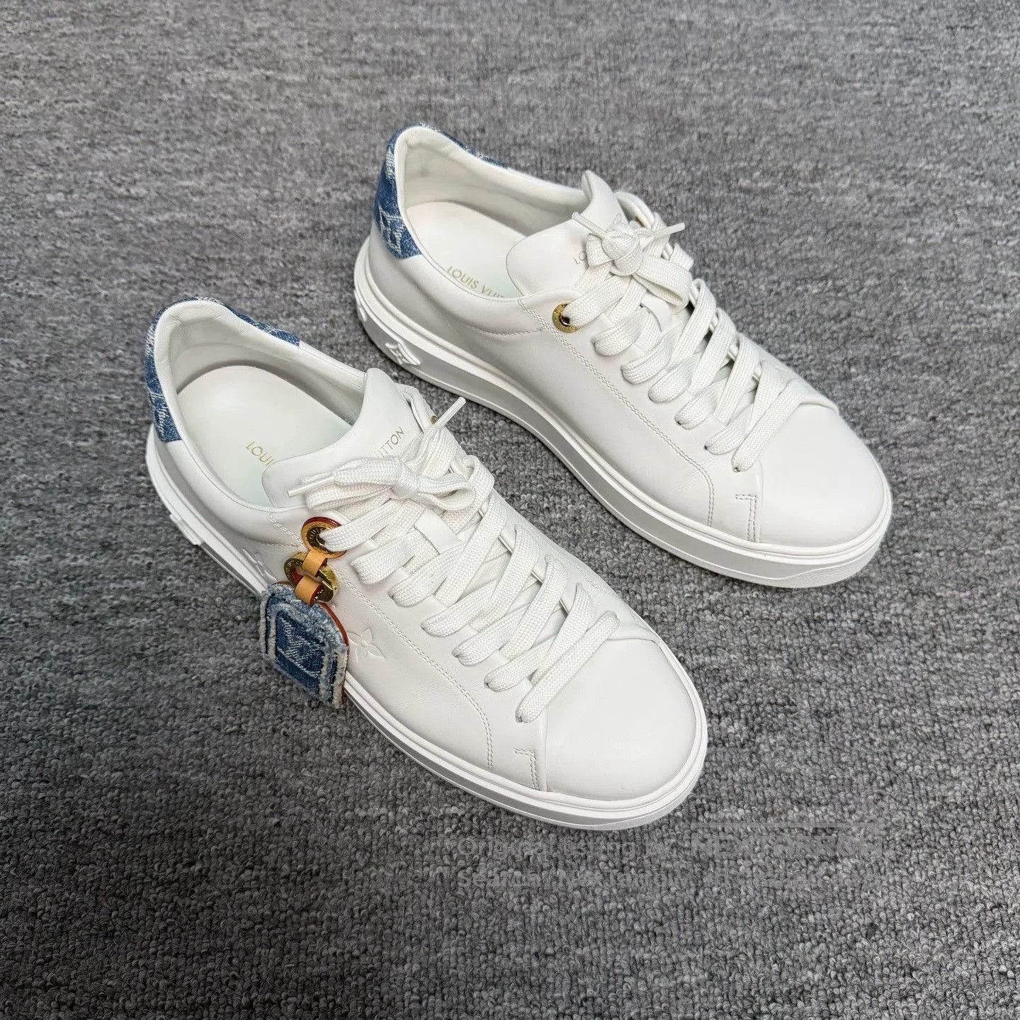 Louis Vuitton louis vuitton time out white sneakers. Size US 8.5 / IT 38.5 - 1 Thumbnail
