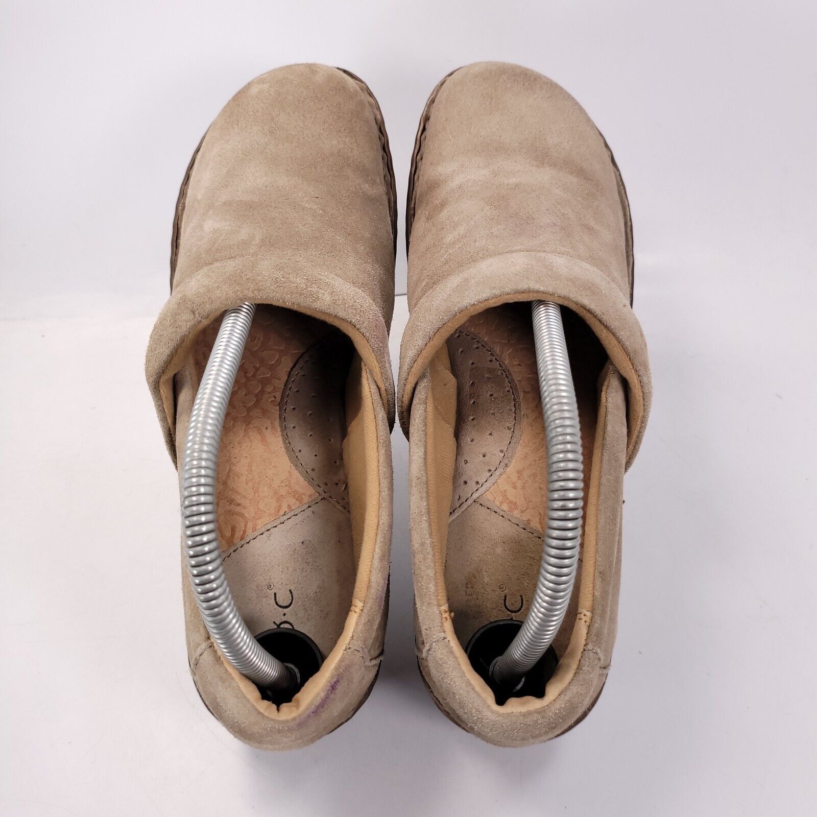 Born Born boc Peggy Clog Womens Size 10 M C89317 Beige Brown Size US 10 / IT 40 - 4 Thumbnail