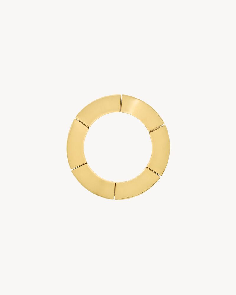 Saint Laurent Paris o1s1wg110126 804325 Size: OS / Bangle in Metal Bracelet Size ONE SIZE - 3 Thumbnail