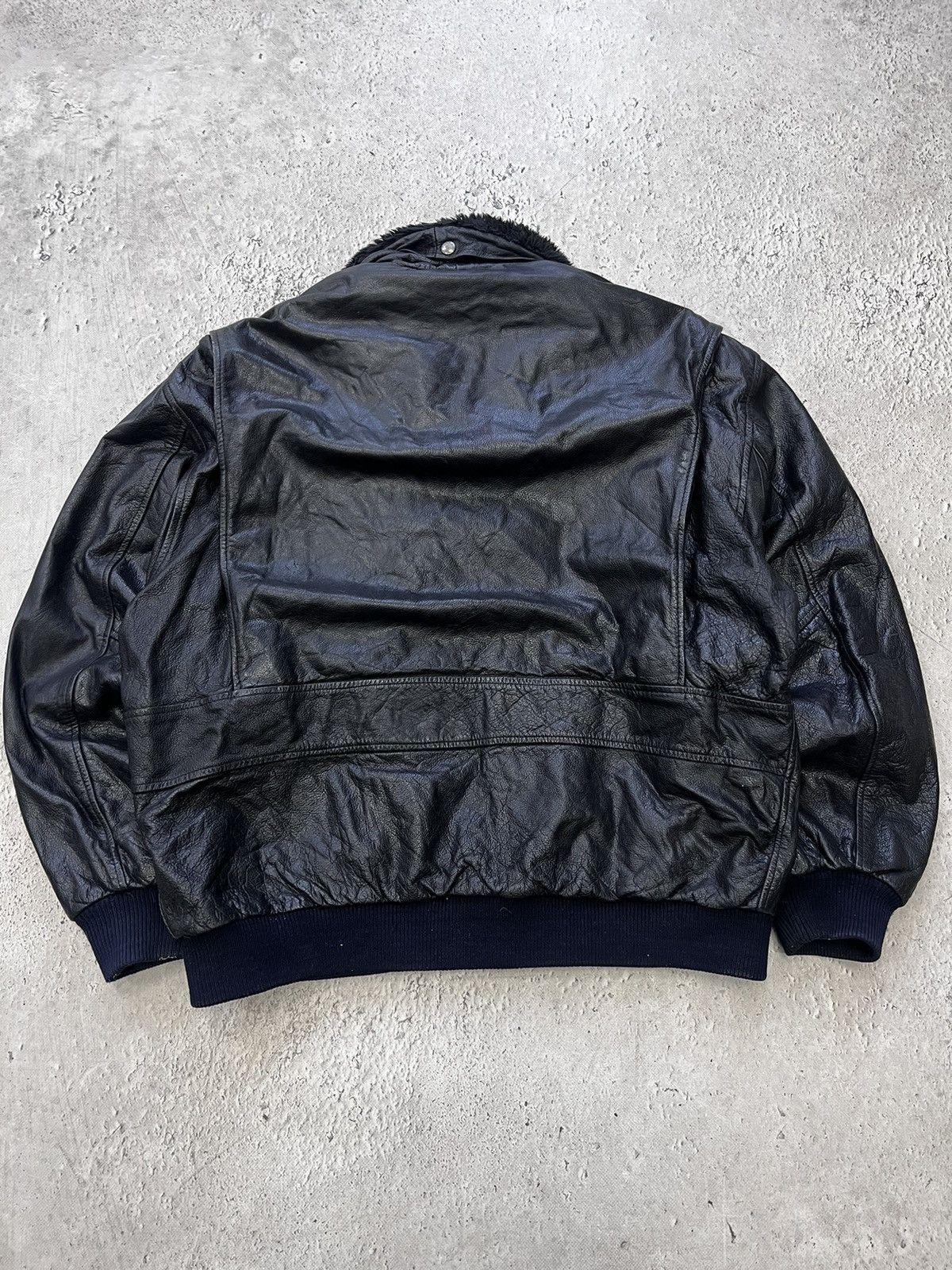 Vintage Leather Jacket Y2K Streetwear Fashion Vintage Opium Emo Punk Size US XL / EU 56 / 4 - 10 Thumbnail