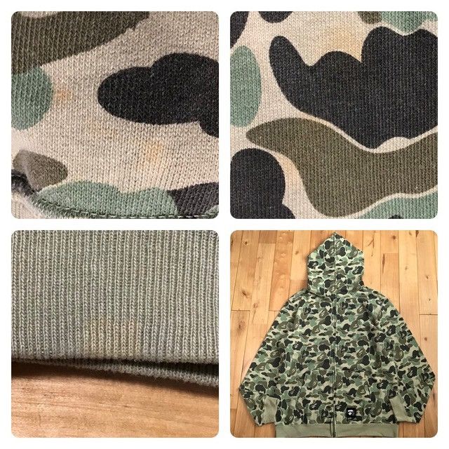 Bape BAPE camo full zip hoodie a bathing ape NIGO Size US XL / EU 56 / 4 - 6 Thumbnail
