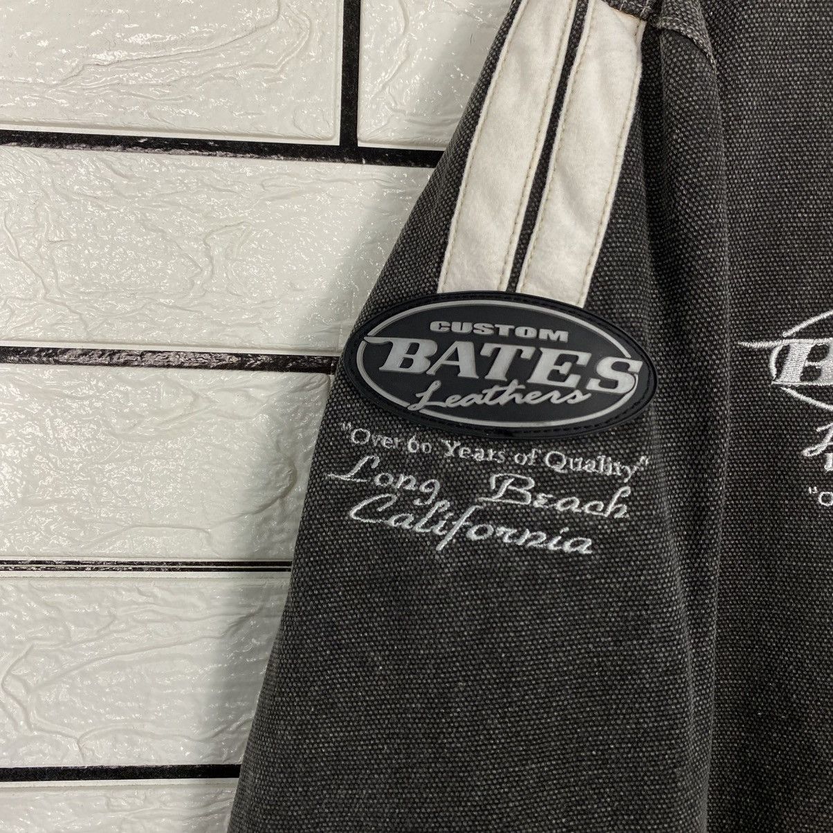 Japanese Brand 🔥VINTAGE BIKER JACKET CUSTOM BATES LEATHERS BIG LOGO Size US L / EU 52-54 / 3 - 9 Thumbnail