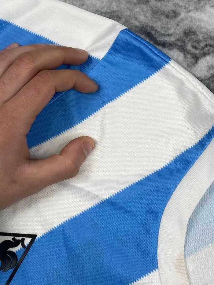 Vintage Argentina 1986 Diego Maradona Shirt Soccer Jersey Size US L / EU 52-54 / 3 - 11 Thumbnail