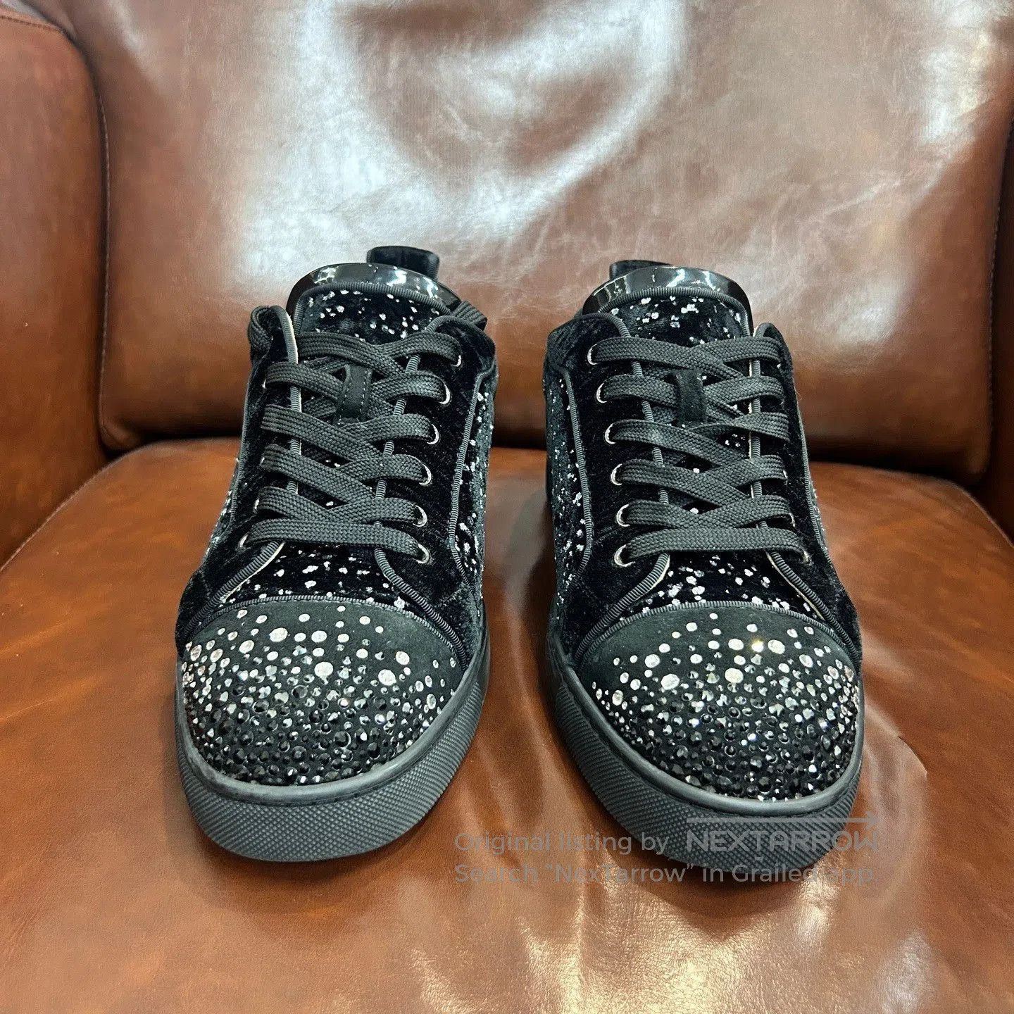 Christian Louboutin CL Black Diamond Casual Shoes. Size US 9 / EU 42 - 4 Thumbnail