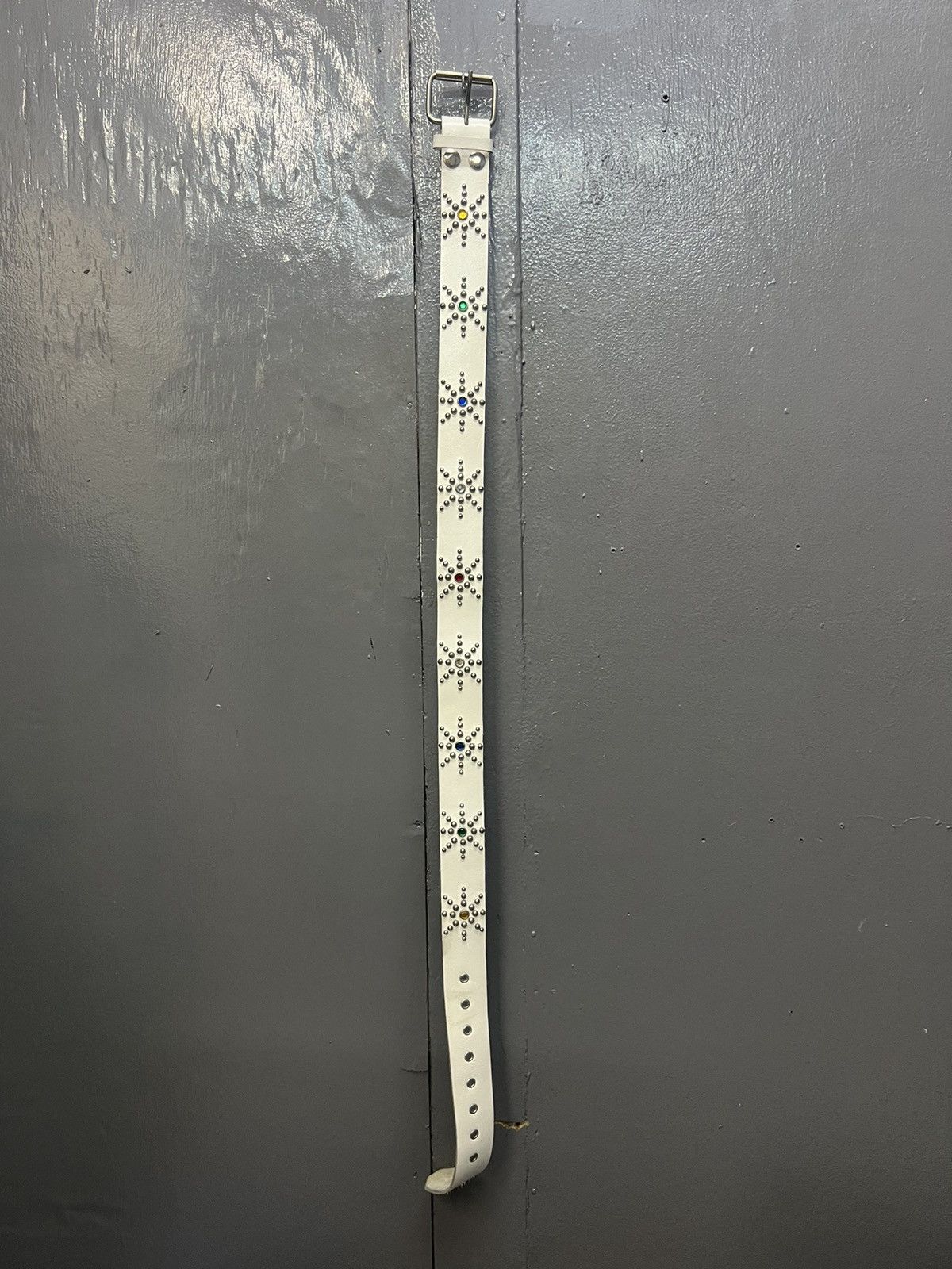 Japanese Brand Leather Belt Stud Size ONE SIZE - 1 Thumbnail