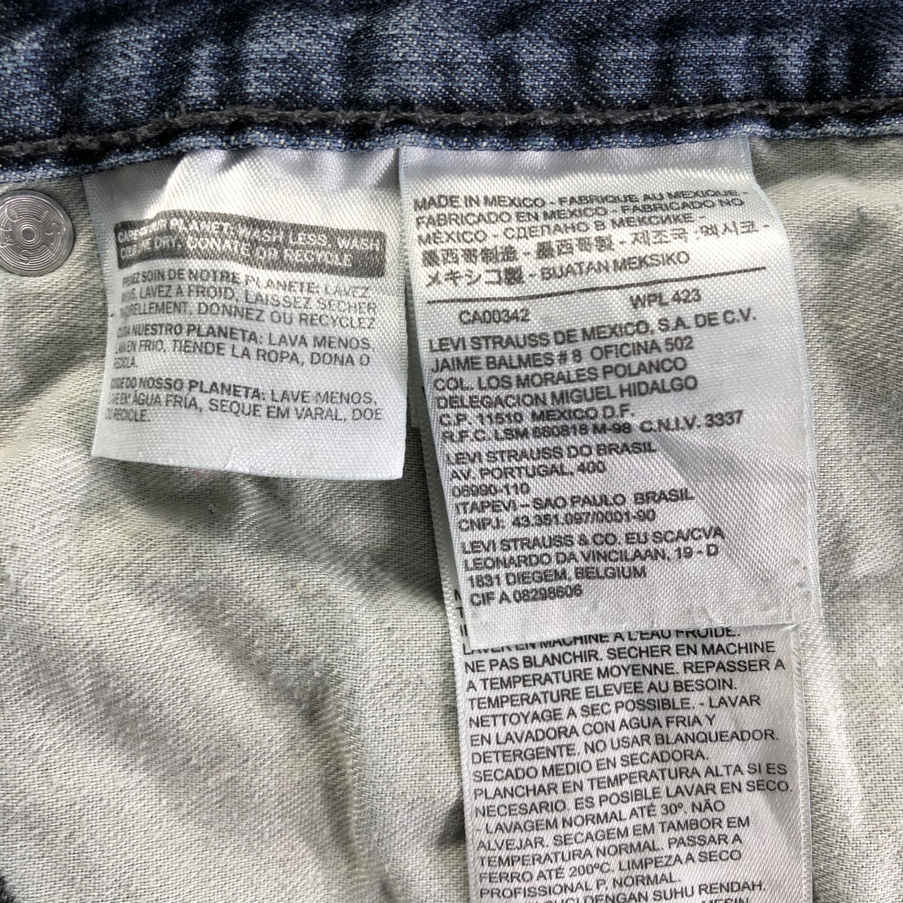 Levi's Vintage Levis 514 Jeans-J3456 Size US 34 / EU 50 - 13 Thumbnail