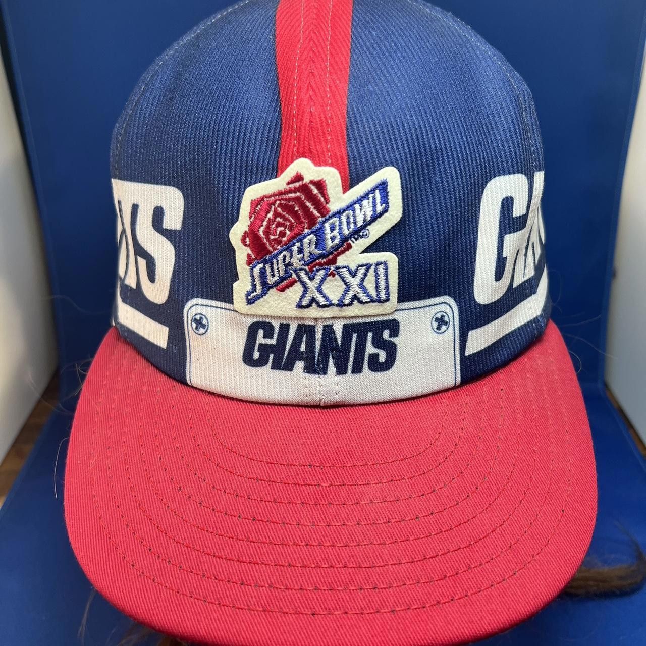 NFL Vintage New York Giants Super Bowl XXI Cap Size ONE SIZE - 2 Thumbnail