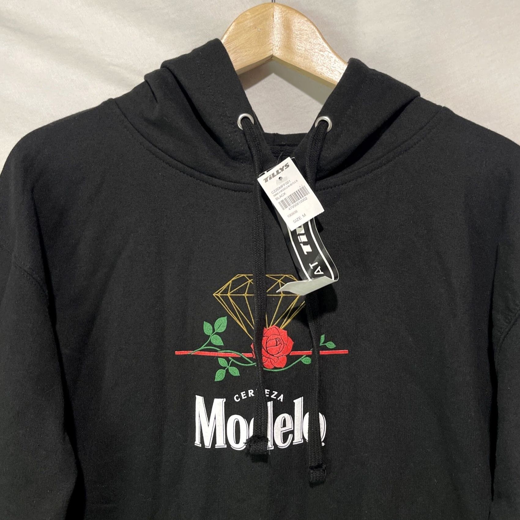 Diamond Supply Co. Diamond Supply Co. Modelo Hoodie Mens M Black Beer Fleece Sweatshirt Pullover Size US M / EU 48-50 / 2 - 3 Thumbnail