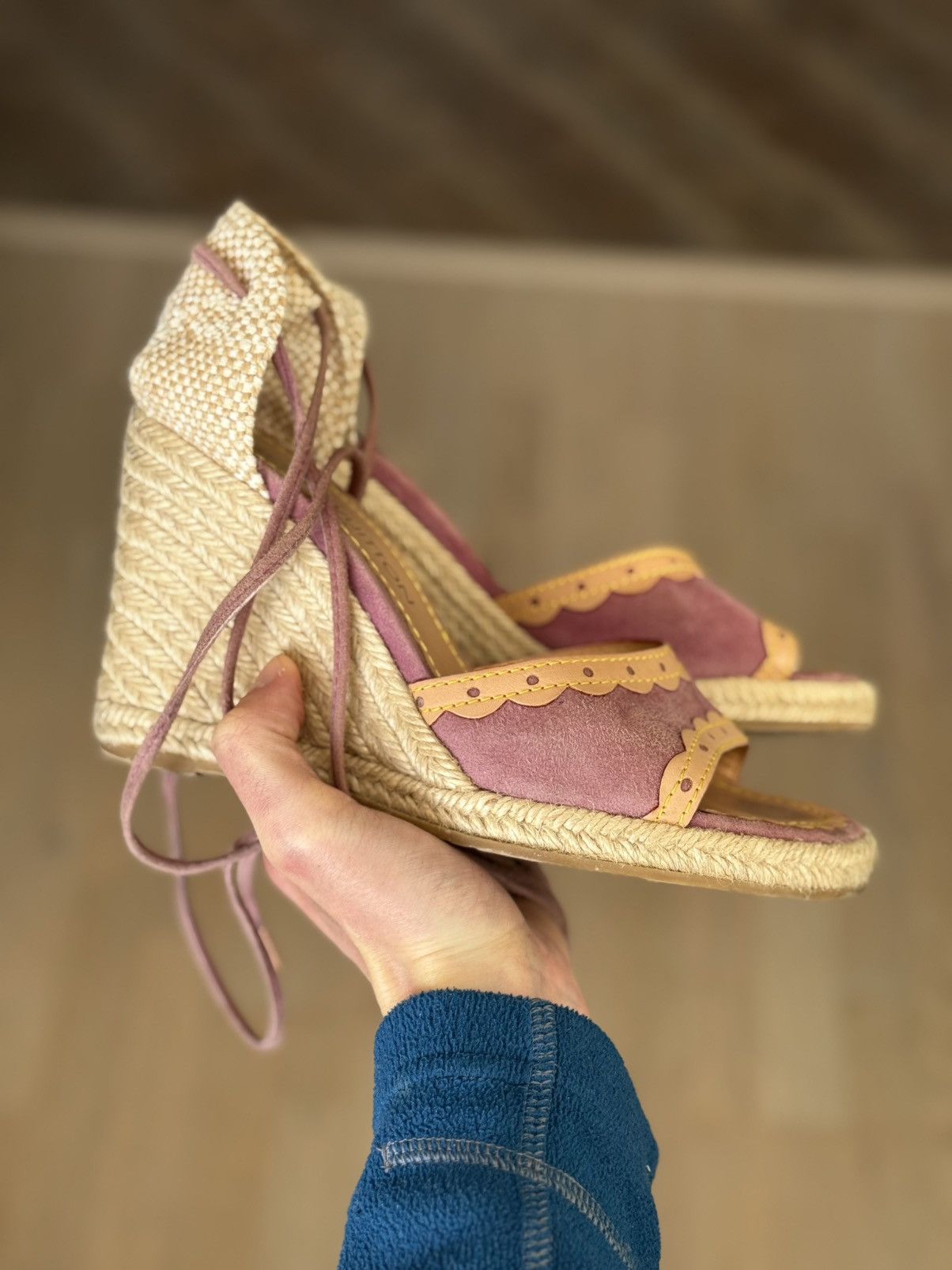 Louis Vuitton Louis Vuitton Ankle Strap Heels Size US 7 / IT 37 - 1 Thumbnail