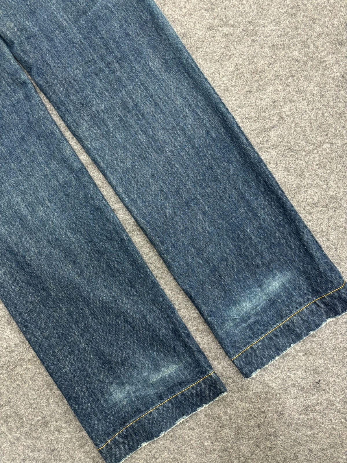 Japanese Brand 💥Designer💥Vintage Rodano Studded Distressed Denim F549 Size US 34 / EU 50 - 15 Thumbnail