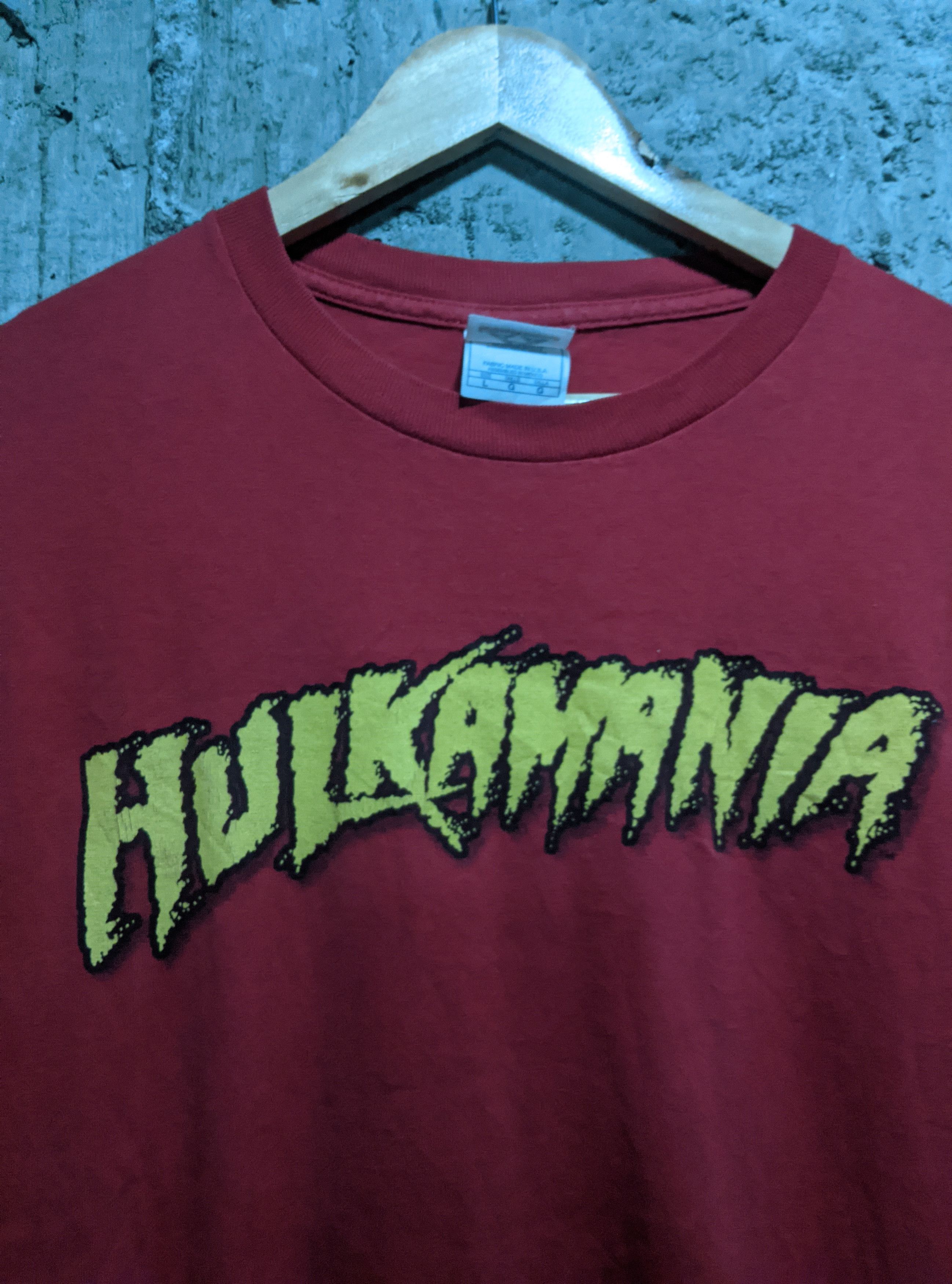 WWF Vintage 2002 hulkmania Hulk hogan wwf wwe Size US XL / EU 56 / 4 - 11 Thumbnail