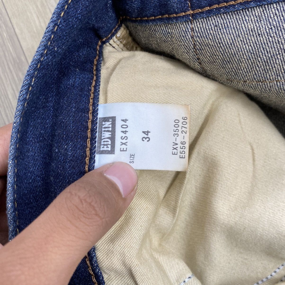 Edwin Y2K Edwin Exclusive Vintage XV Faded Baggy Jeans Size US 34 / EU 50 - 10 Thumbnail