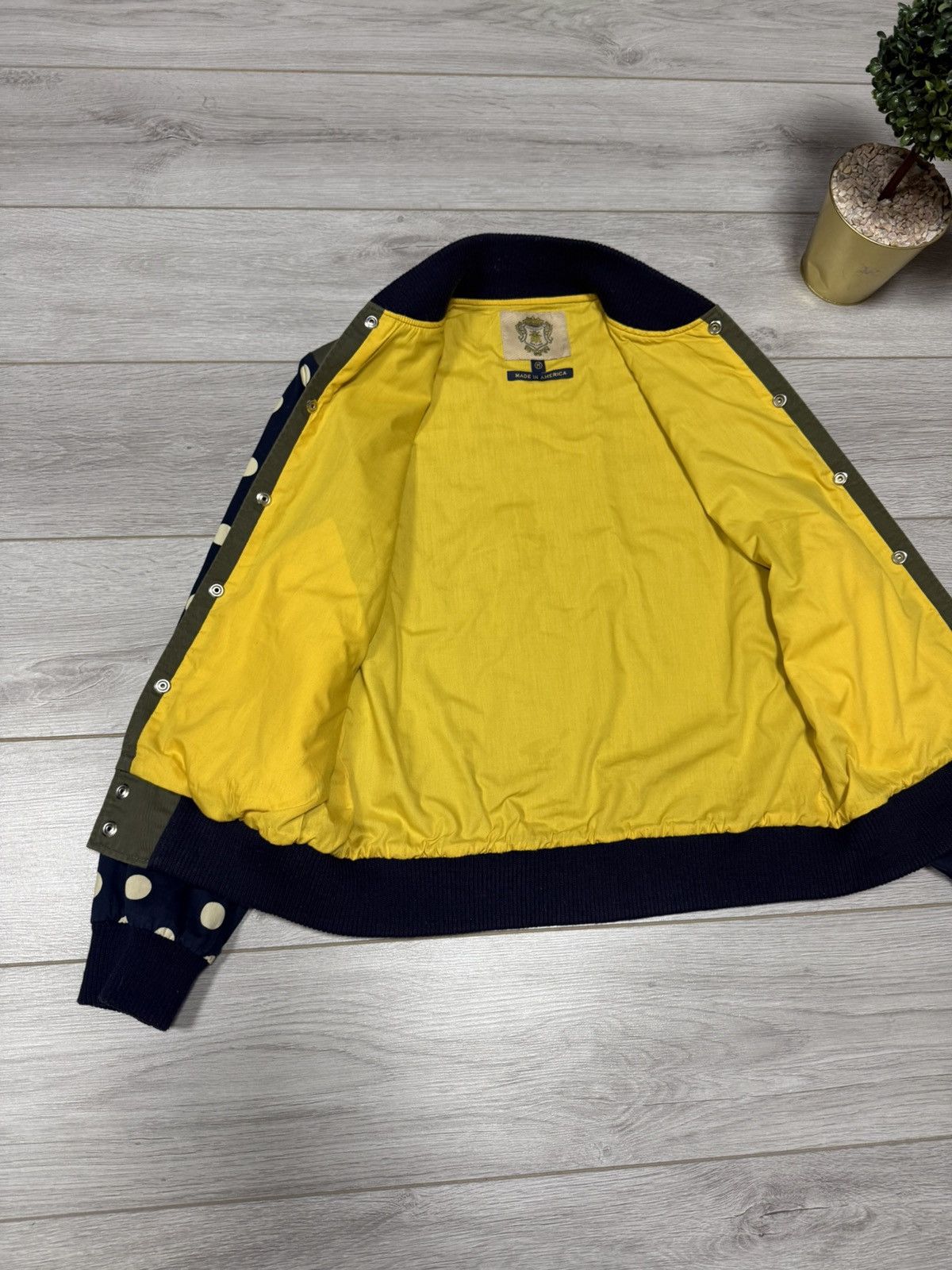 Billionaire Boys Club Billionaire Boys Club Bee Line polka dot vintage bomber Size US M / EU 48-50 / 2 - 6 Thumbnail