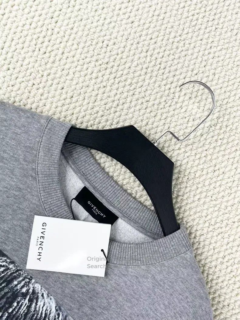 Givenchy Givenchy Gray Indian braided-print hoodie Size US XXS / EU 40 - 3 Thumbnail